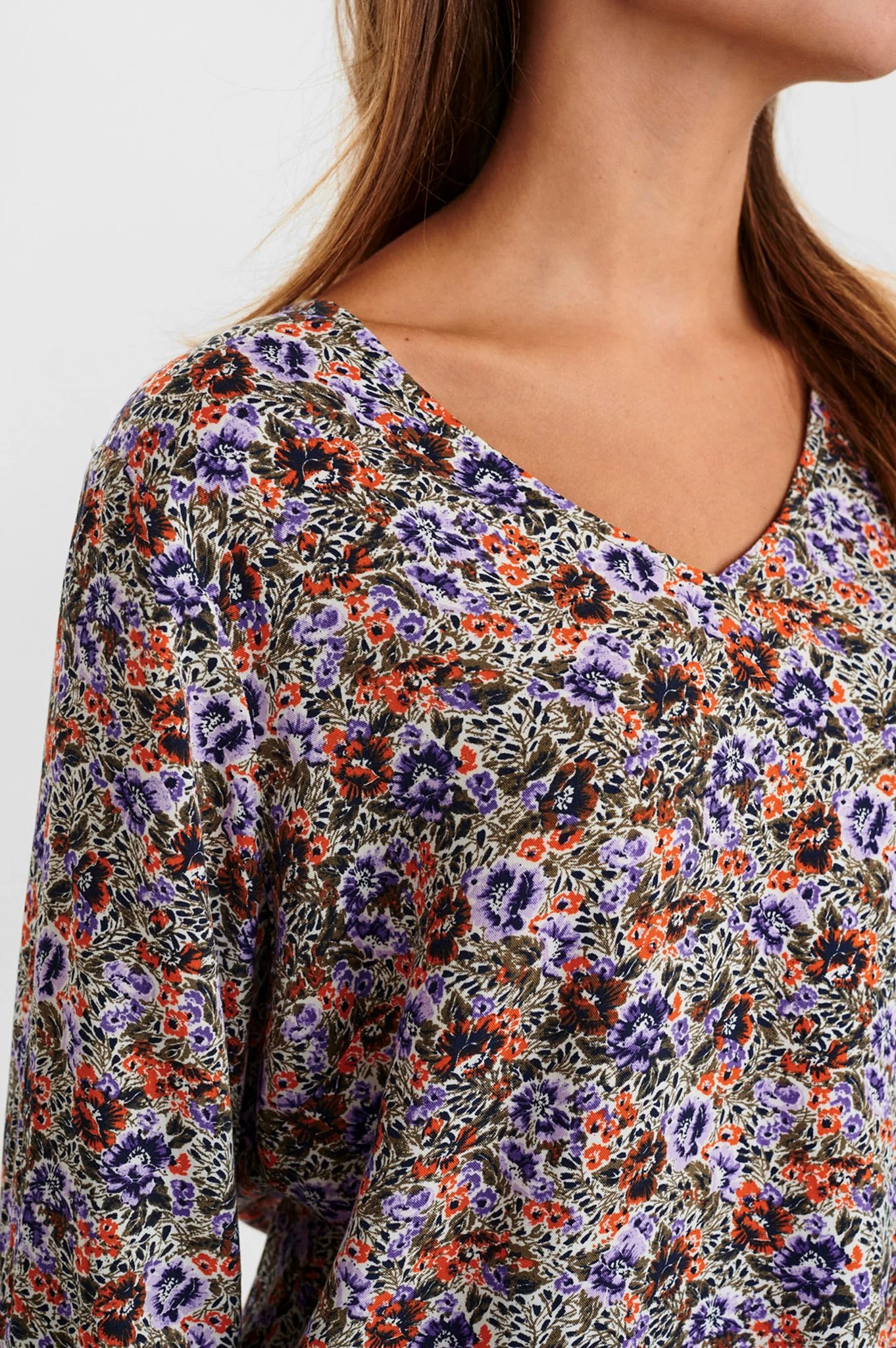 NUCHULA BLOUSE - Flame - Image 5