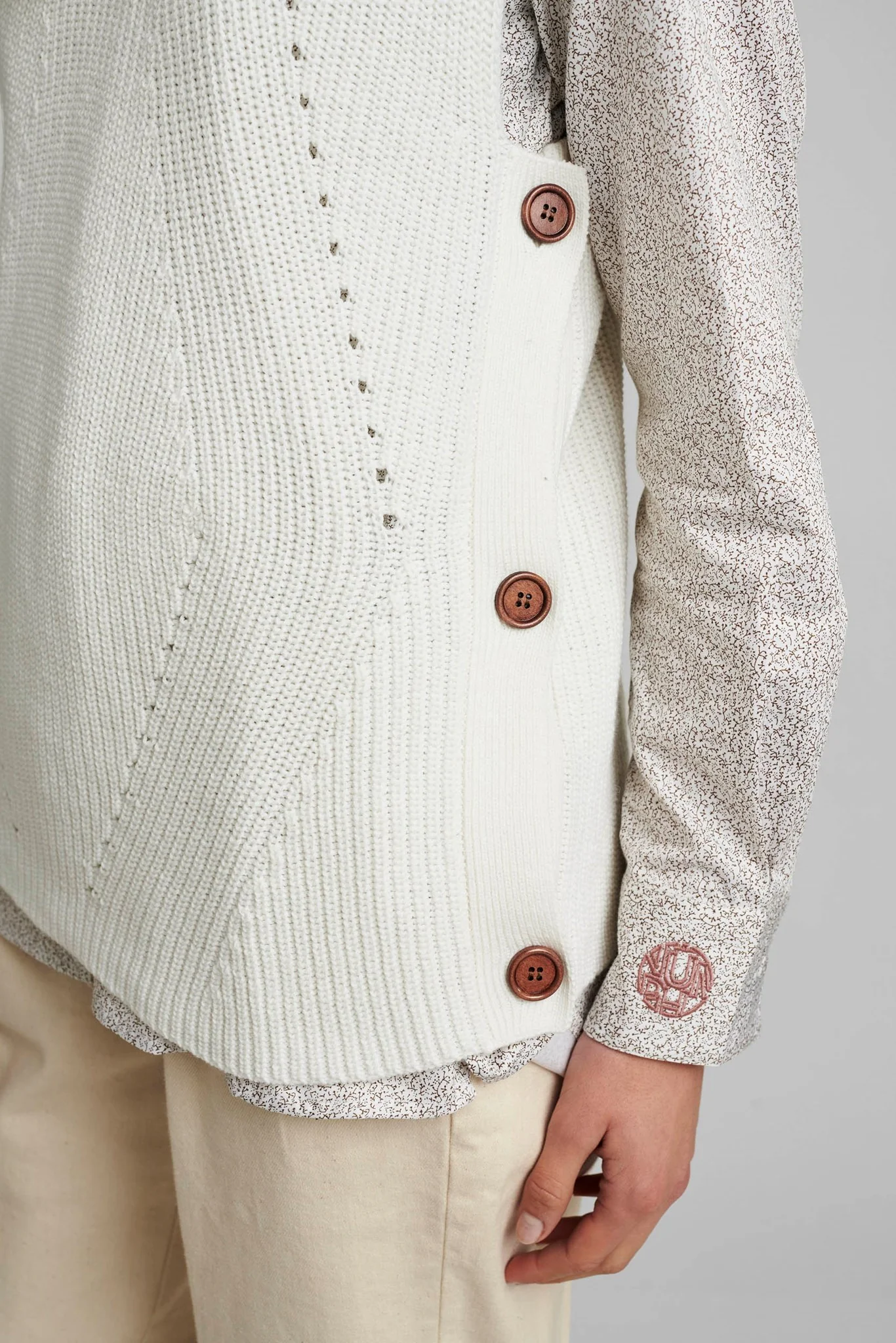 NUCIA VEST  - Cloud Dancer - Image 4