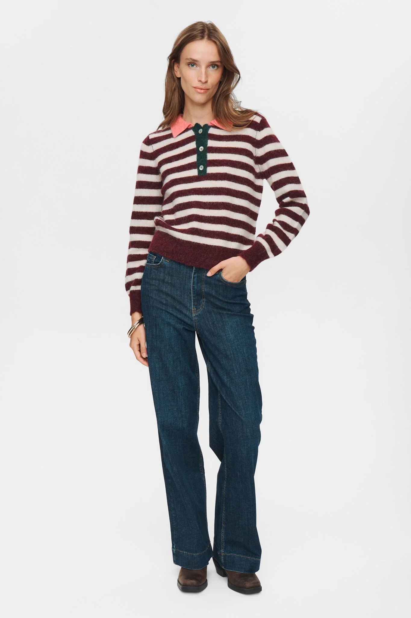 NUCIARA RIETTE STRIPE PULLOVER - Winetasting - Image 3
