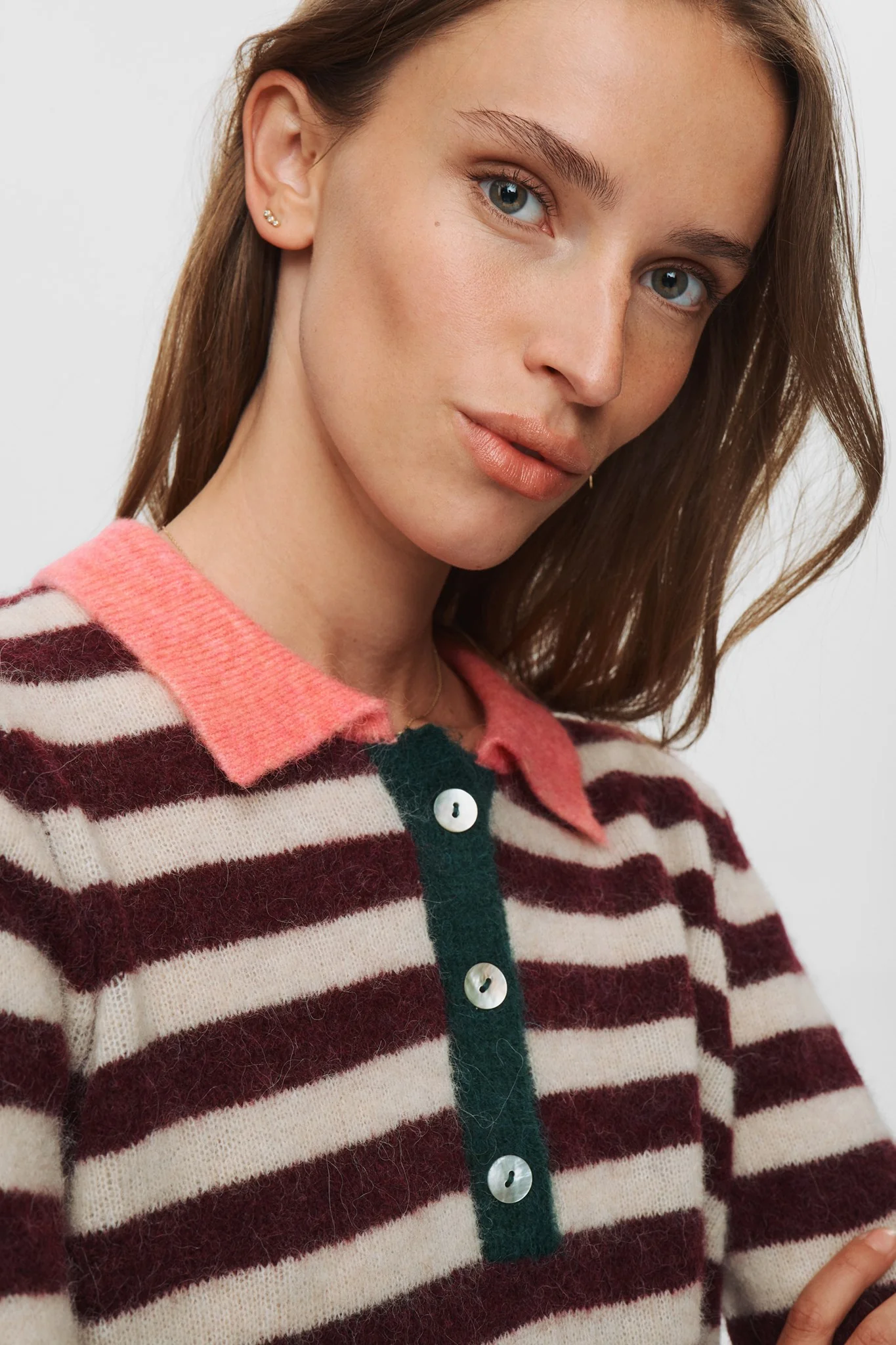 NUCIARA RIETTE STRIPE PULLOVER - Winetasting - Image 4