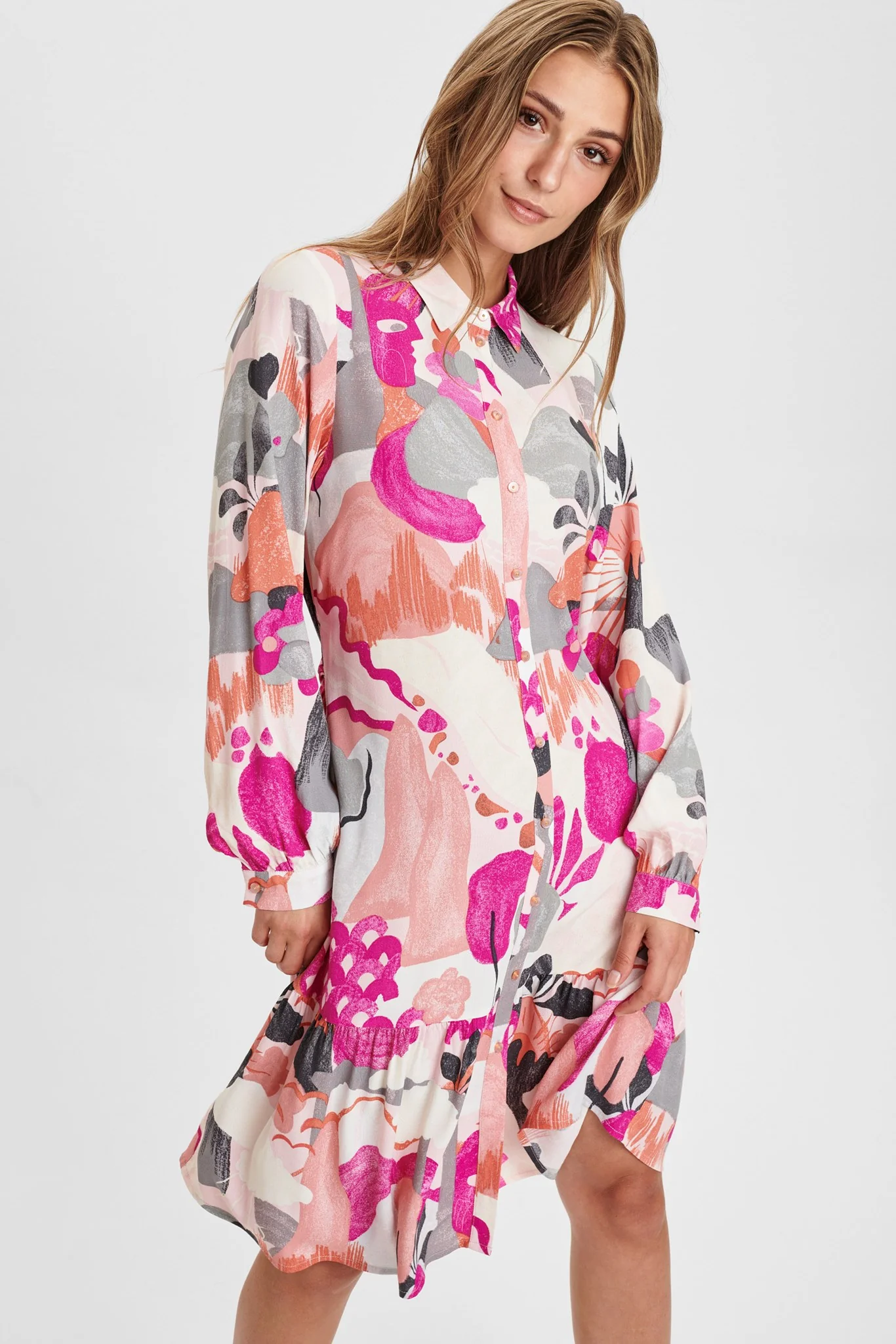NUCICELY DRESS - Rose Violet - Image 6