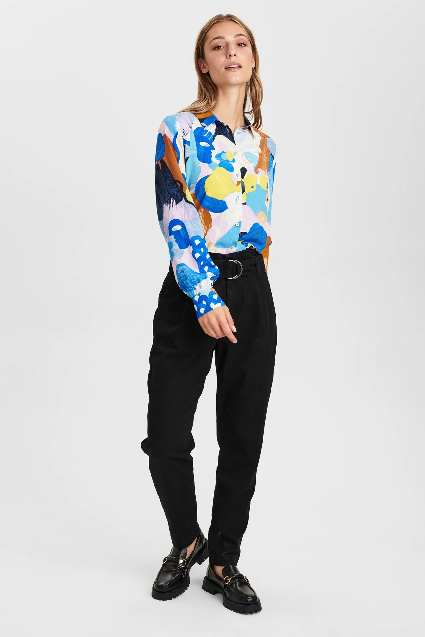 NUCICELY SHIRT - Princess Blue - Image 3