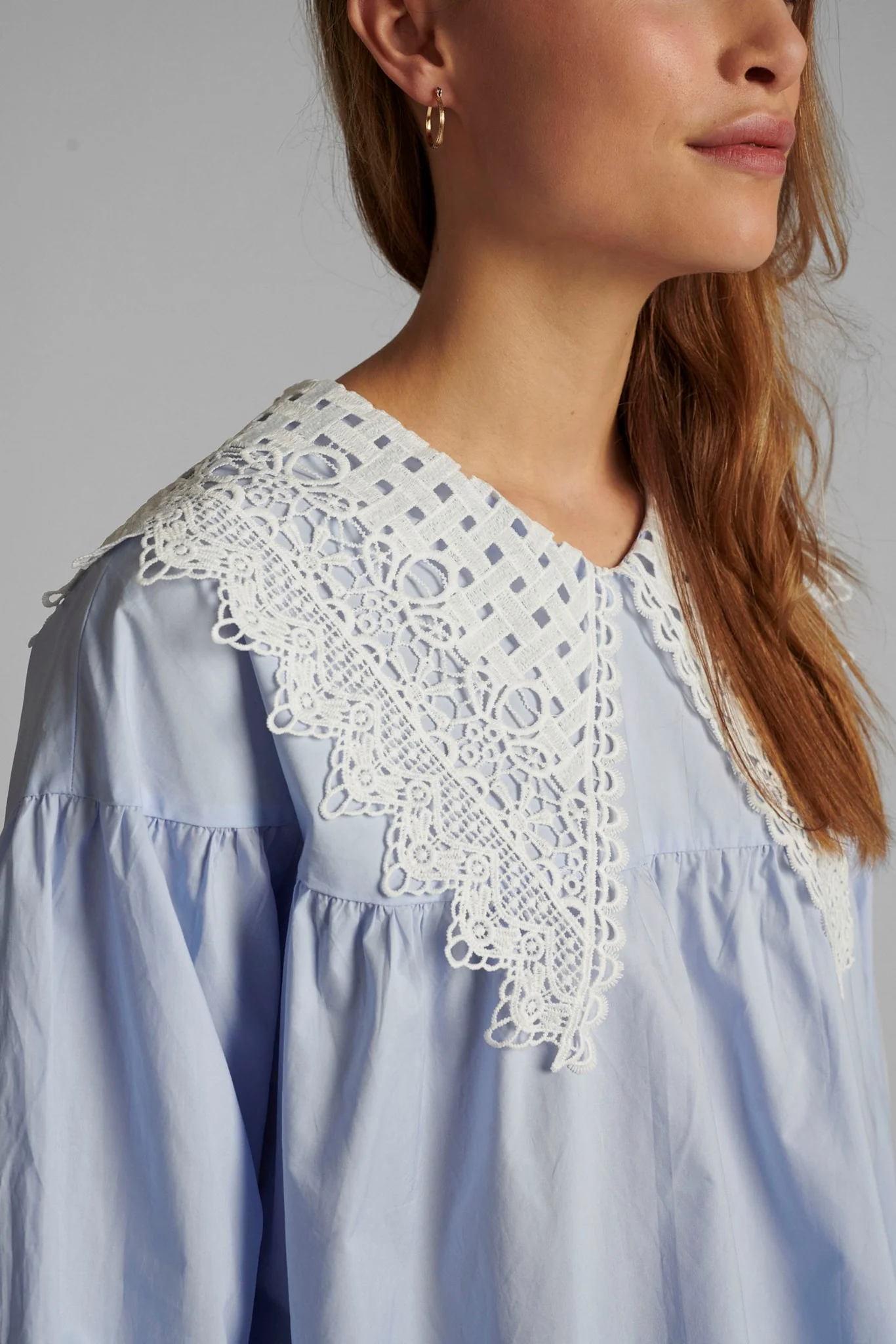 NUCINDY LS SHIRT - Airy Blue - Image 4