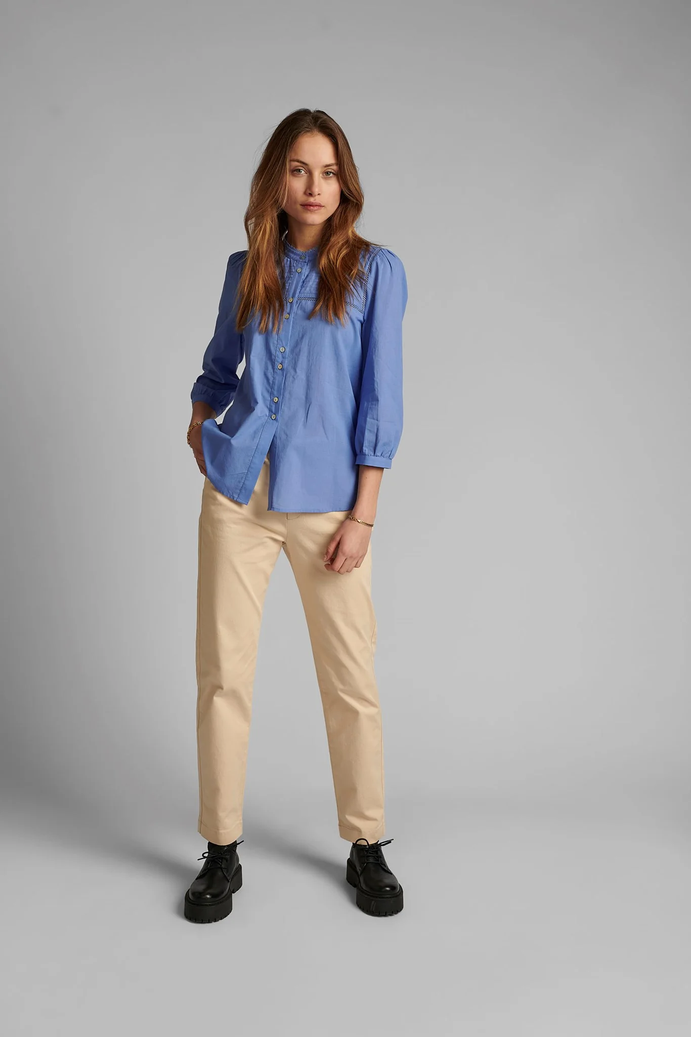 NUCINDY SHIRT - Wedgewood - Image 3