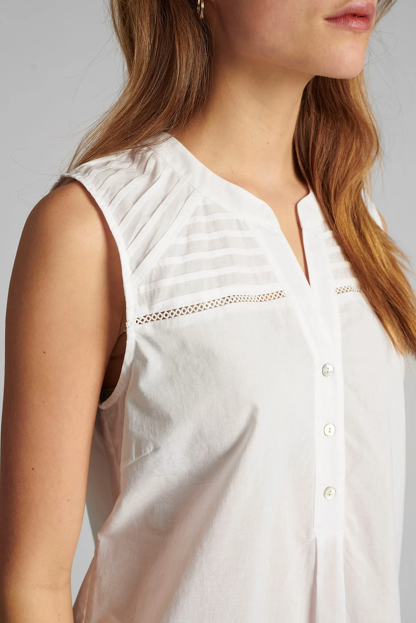 NUCINDY TOP - Bright White - Image 4