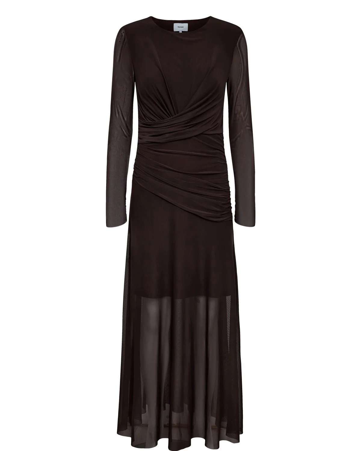 NUCIRRI MESH DRESS - Black Coffee - Image 6