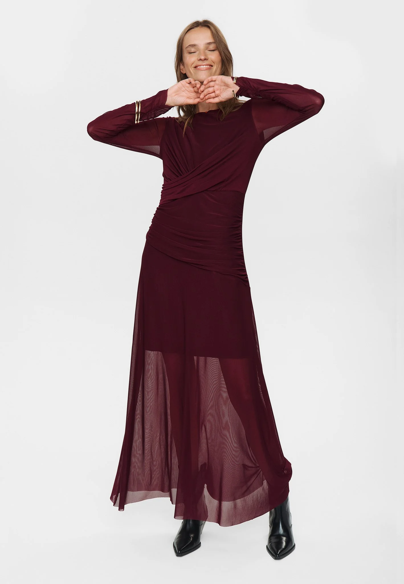 NUCIRRI MESH DRESS - Winetasting - Image 3