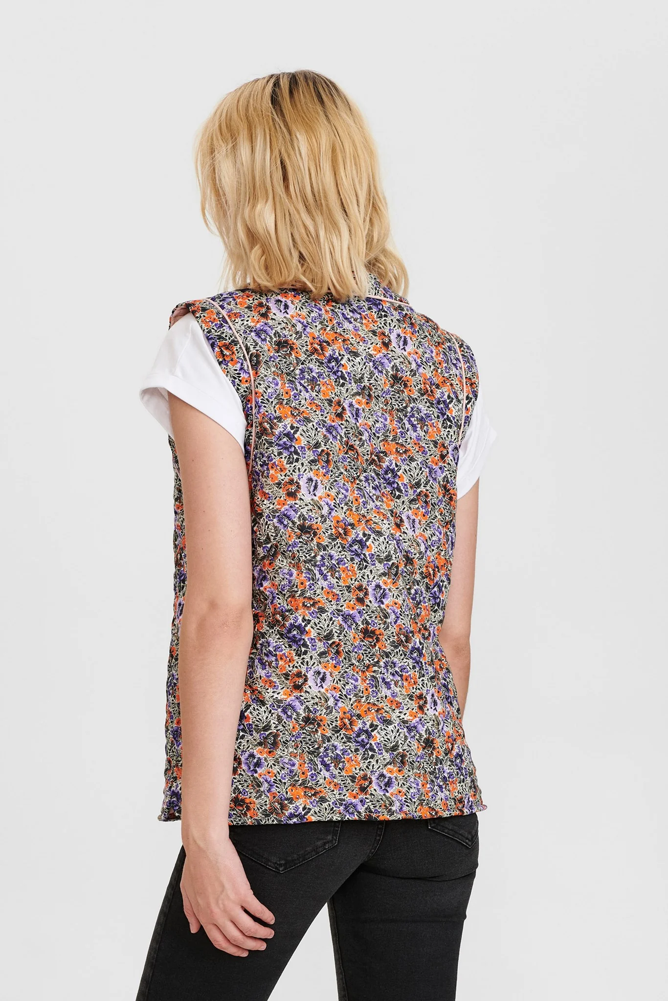 NUCITRINE WAISTCOAT - Flame - Image 2