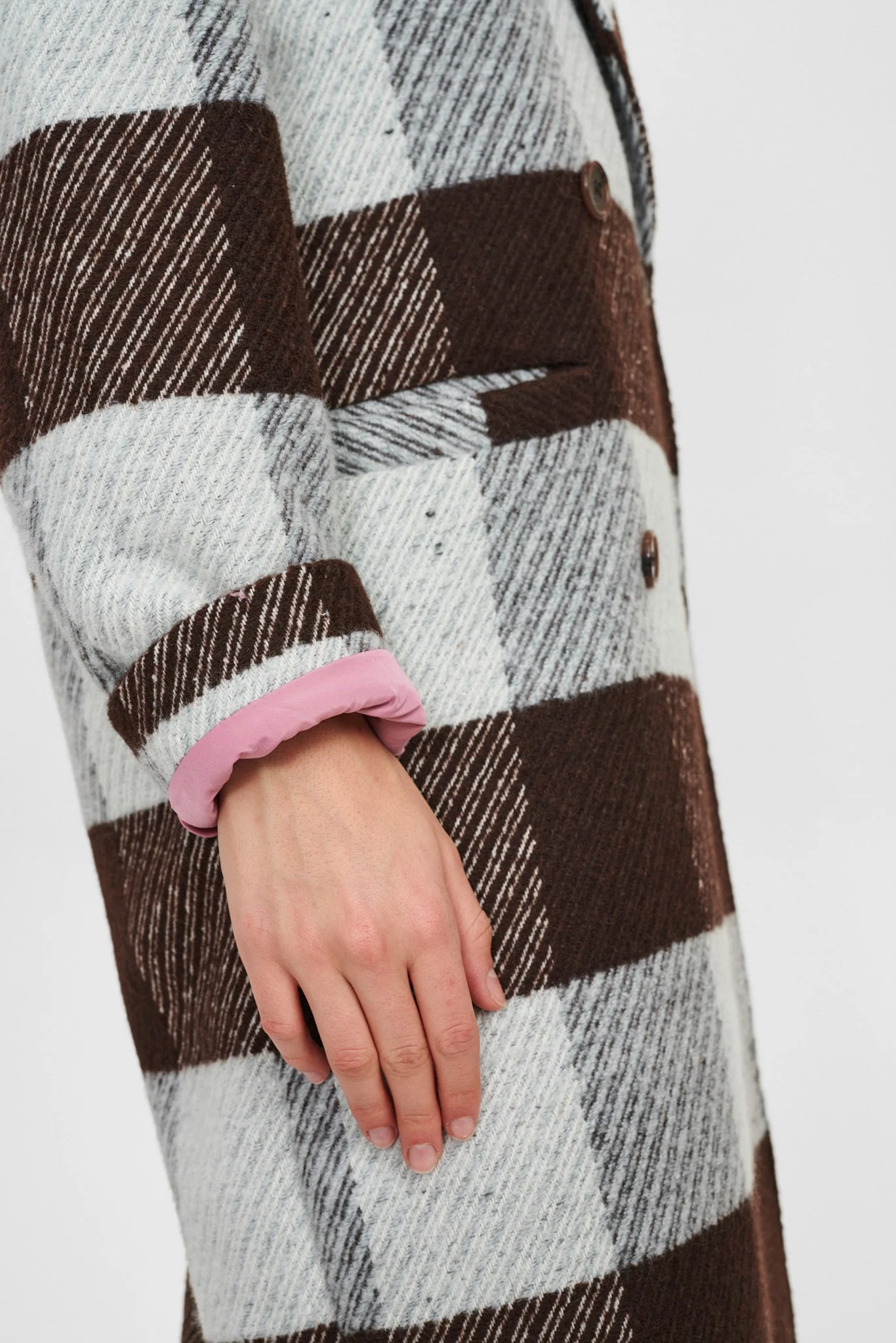 NUCLARA COAT - Chocolate Chip Melange - Image 5