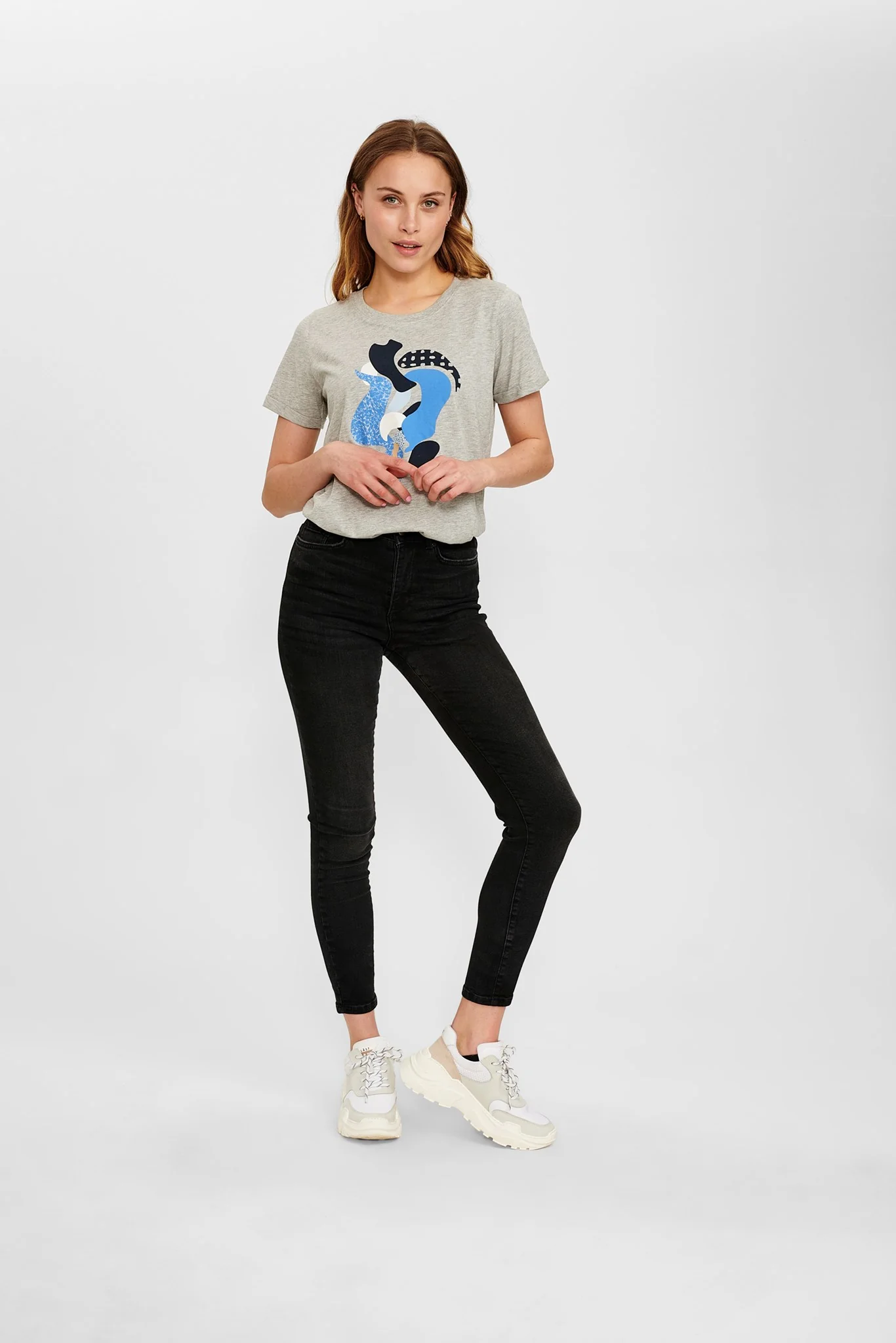 NUCLARION TEE - Light grey mel - Image 3