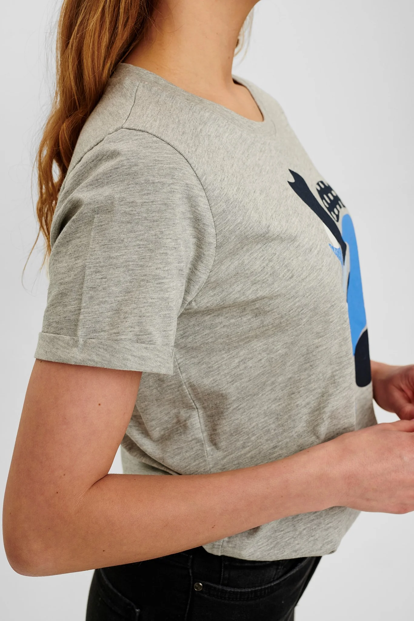 NUCLARION TEE - Light grey mel - Image 5