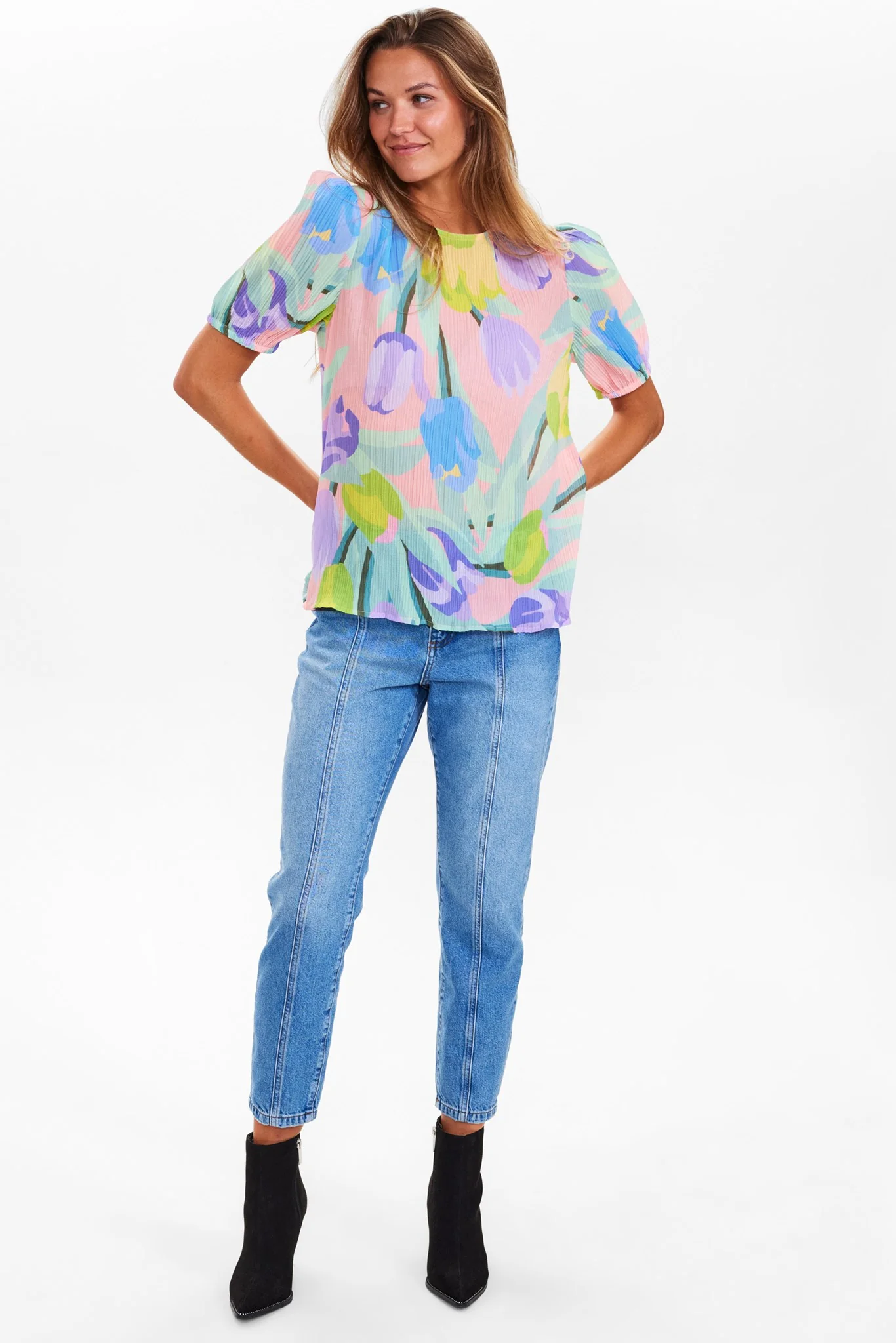 NUCLIO BLOUSE - Peach Melba - Image 3