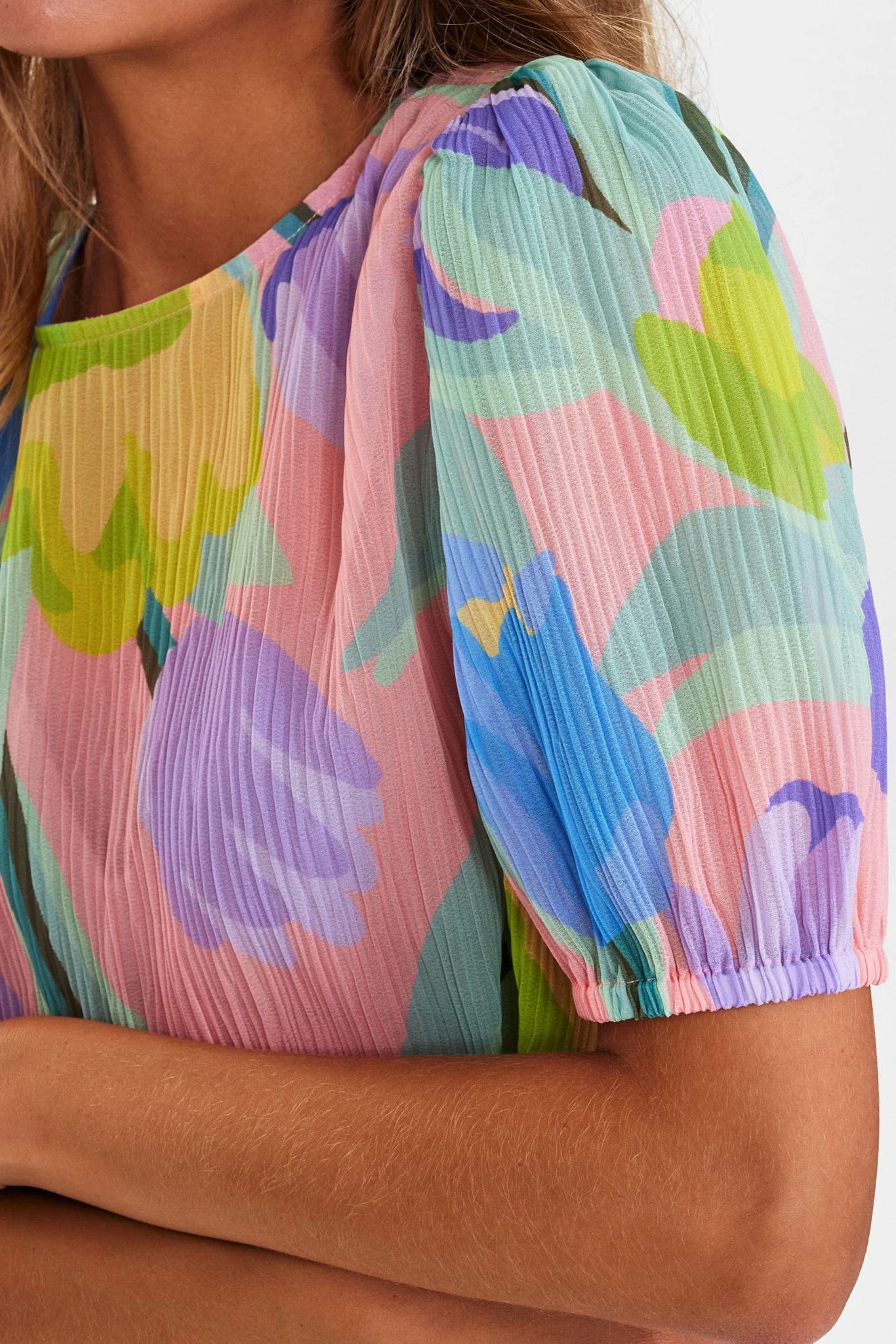 NUCLIO BLOUSE - Peach Melba - Image 4