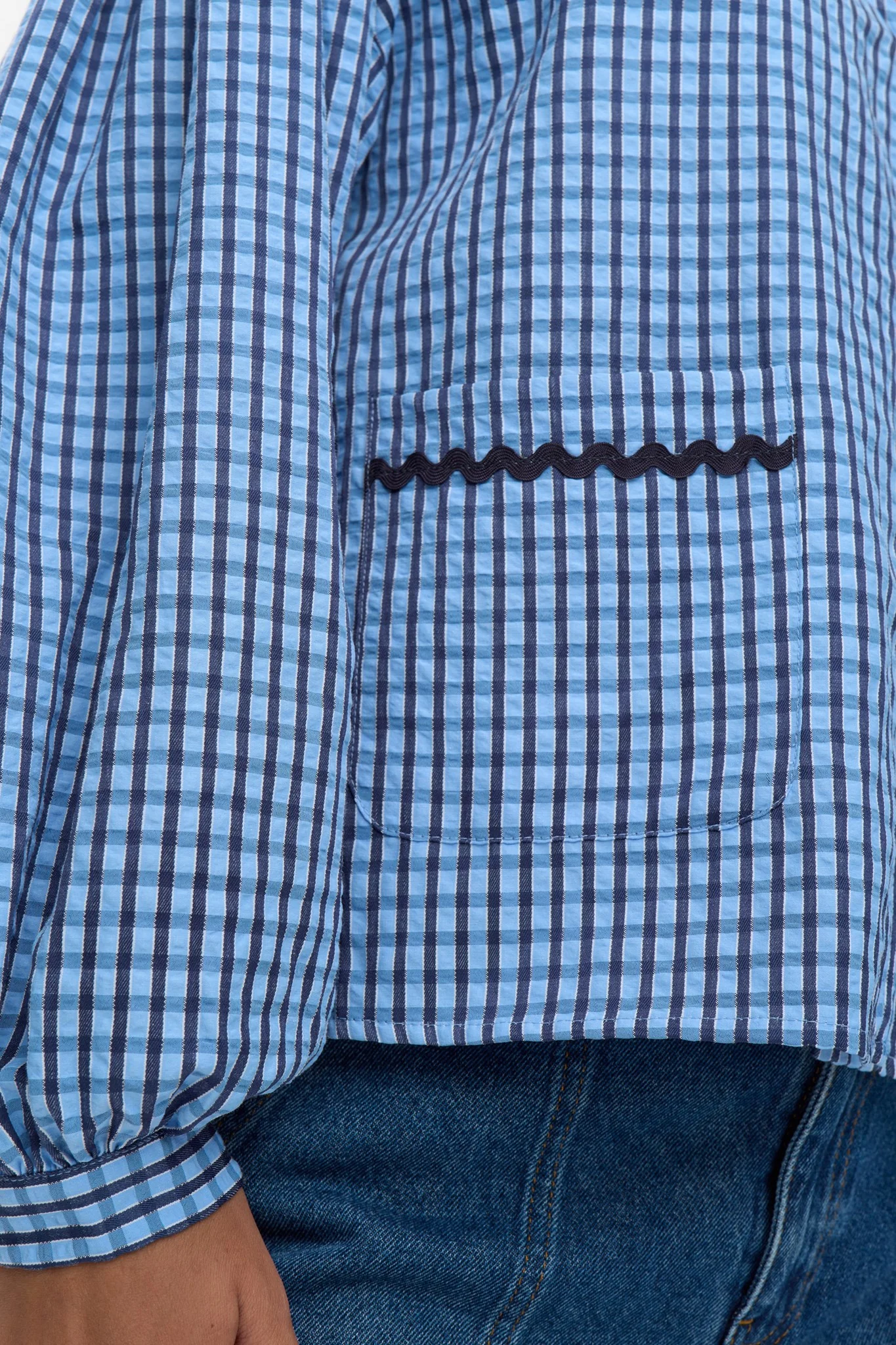 NUCOLETTE SHIRT - Provence - Image 5