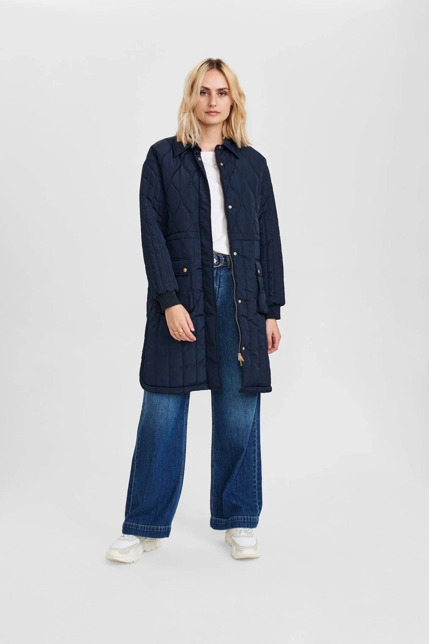 NUCOLOMBIA LONG JACKET - Dark Sapphire - Image 3