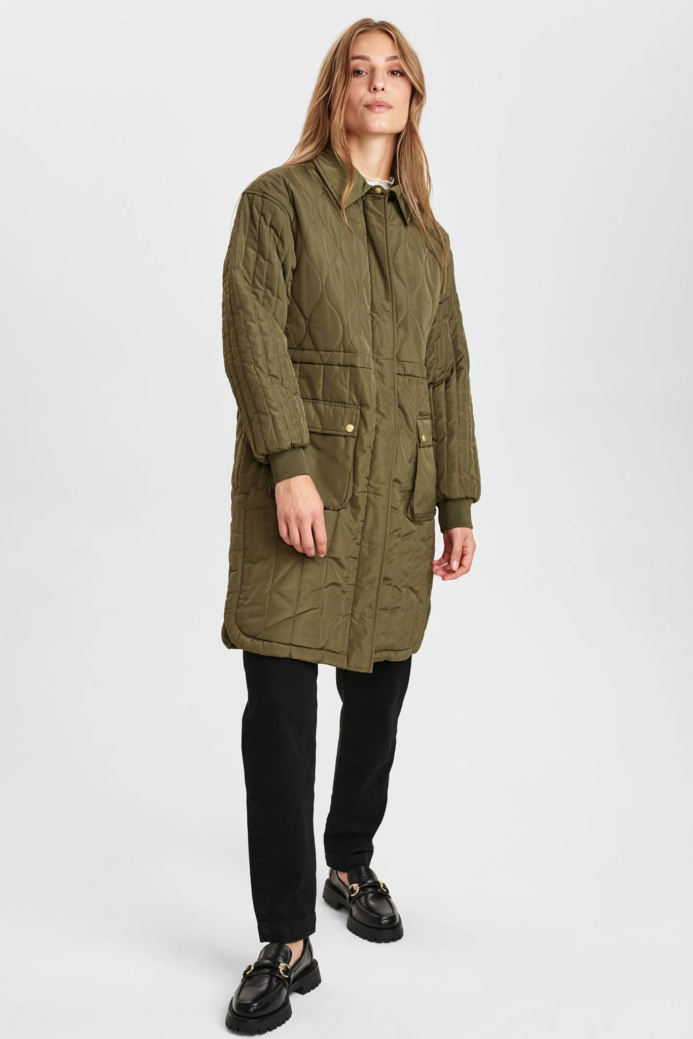 NUCOLOMBIA LONG JACKET - Grape leaf - Image 3