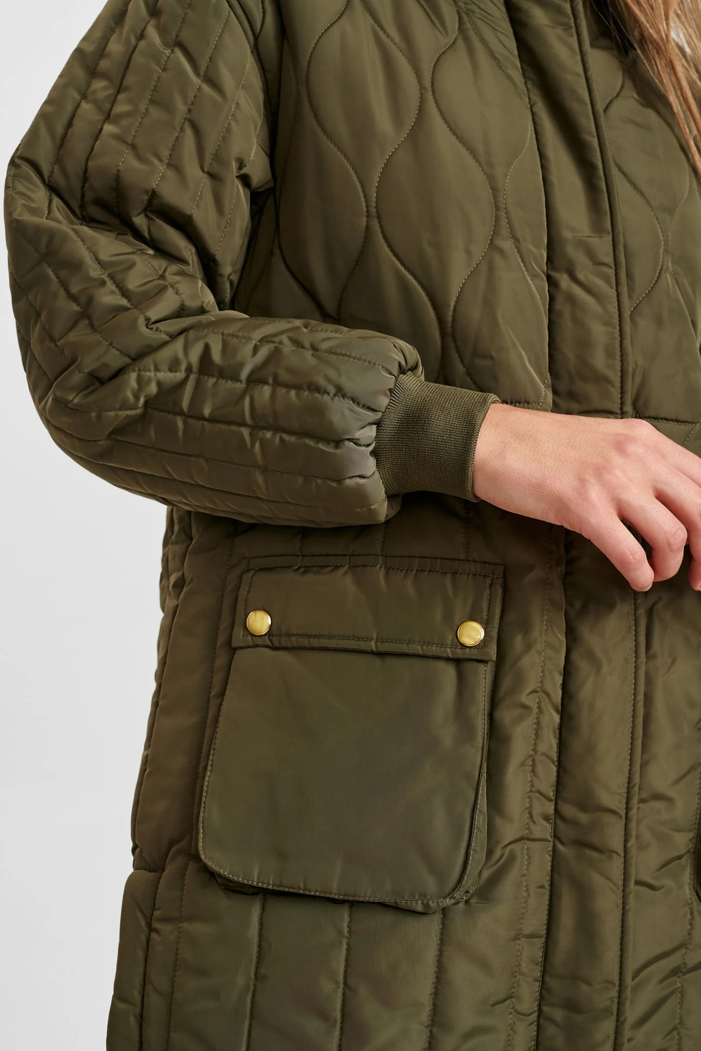 NUCOLOMBIA LONG JACKET - Grape leaf - Image 4