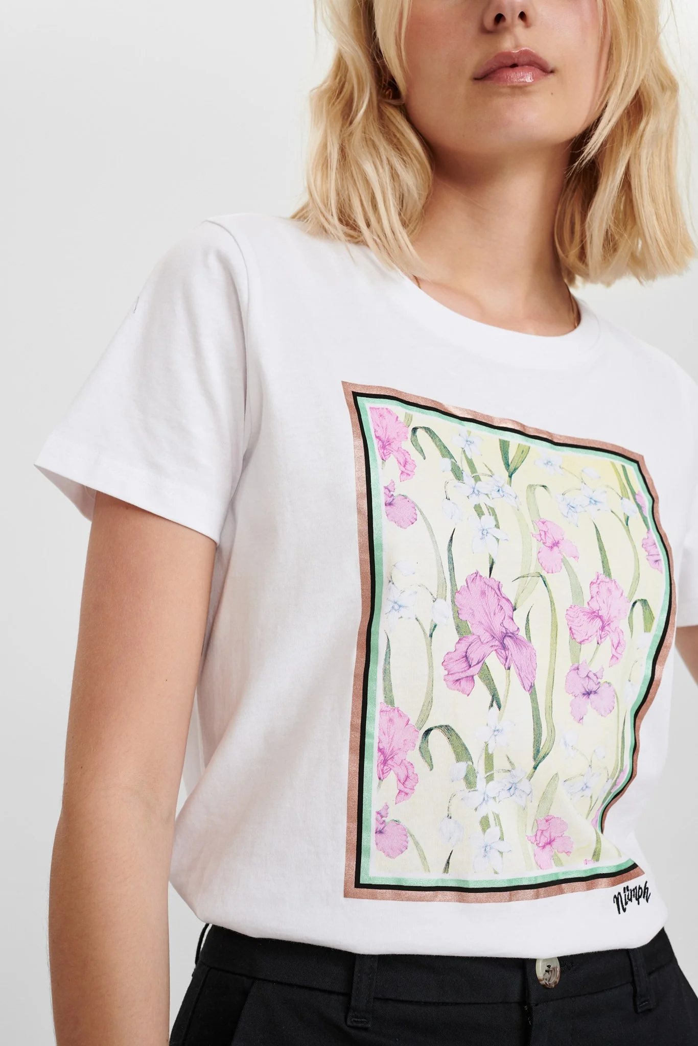 NUCOMET TEE - Bright White - Image 4