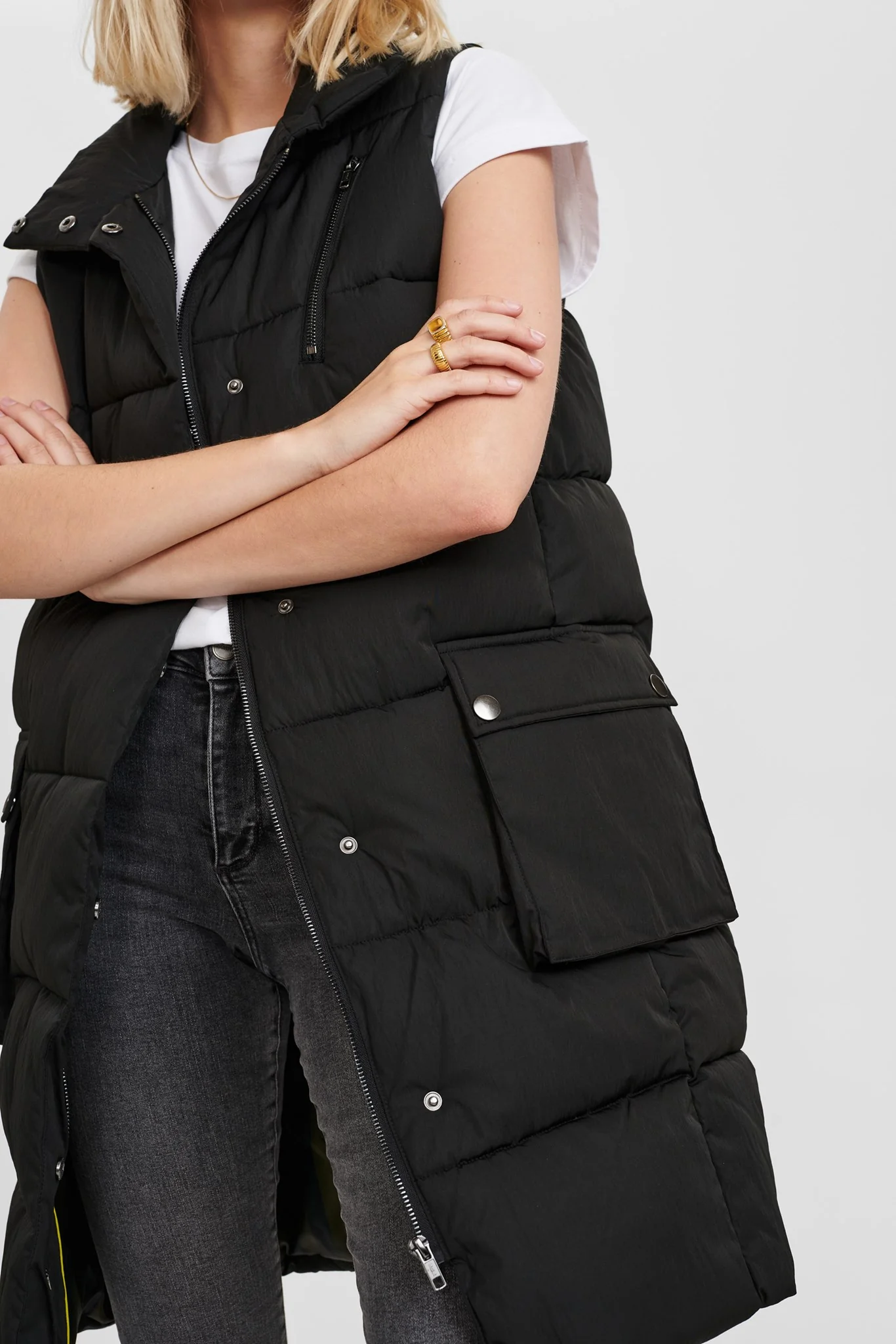 NUCONNERY WAISTCOAT - Caviar - Image 5