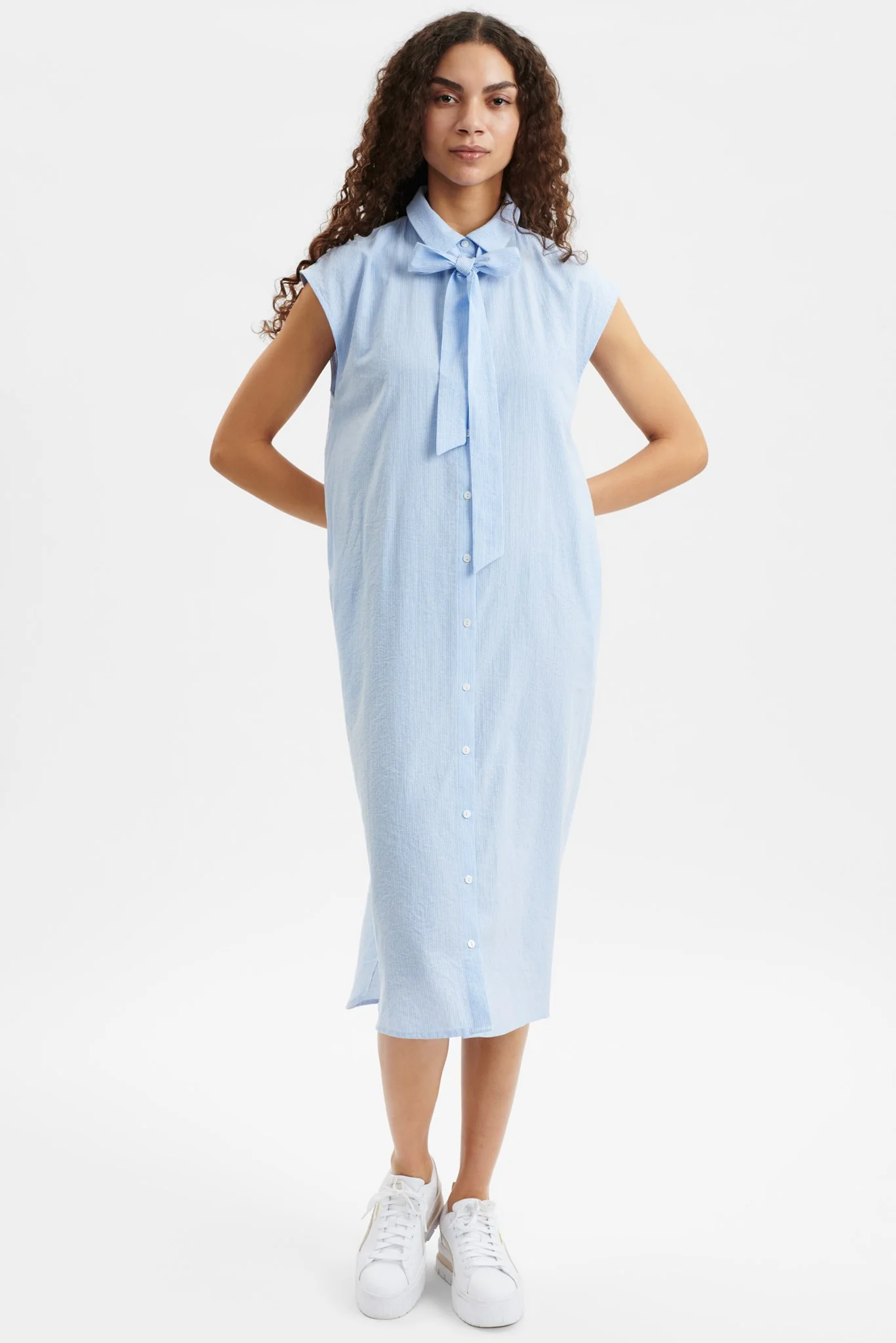 NUCORA DRESS - Blue Bell - Image 3
