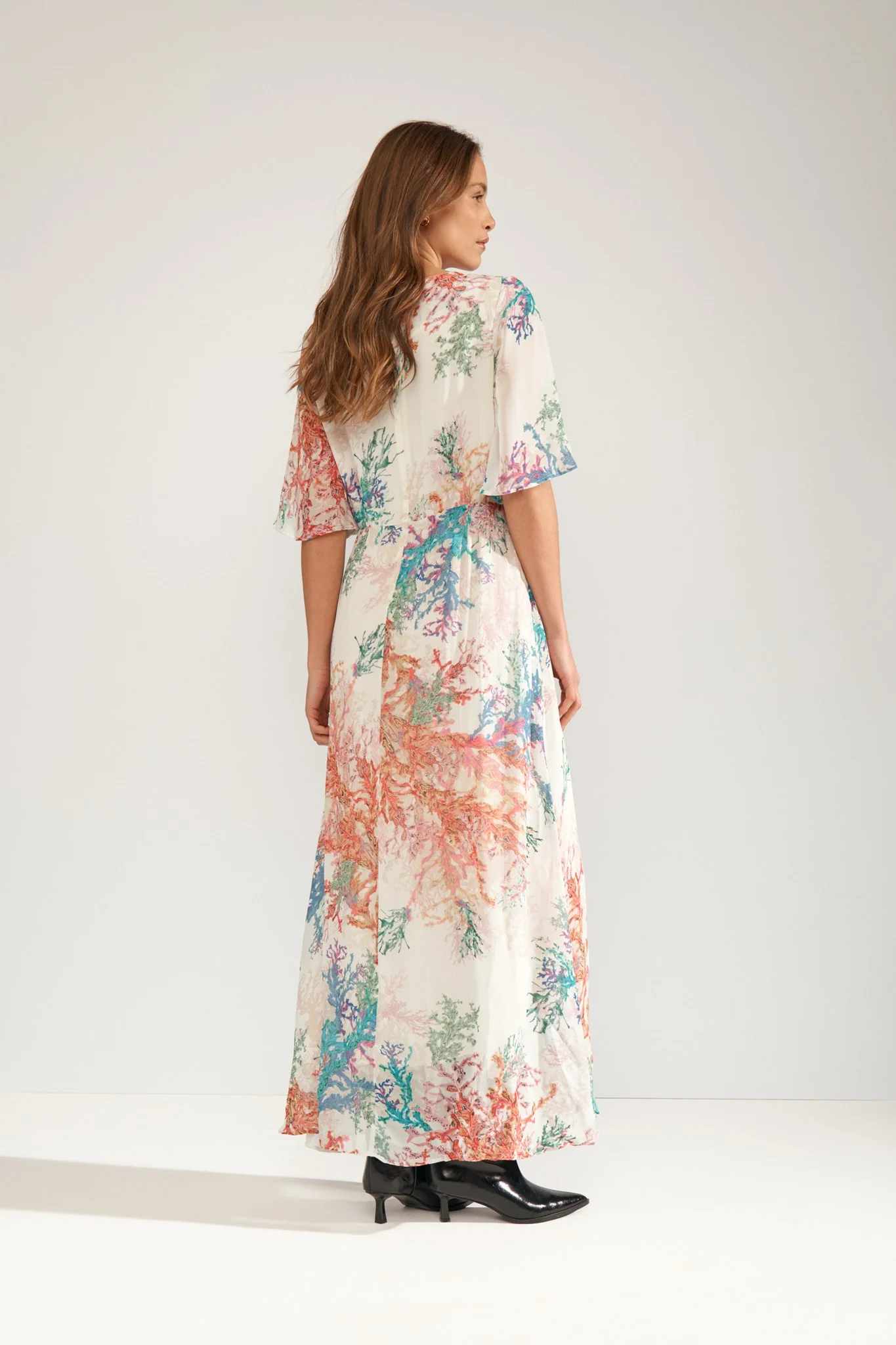 NUCORAL DRESS - Cloud Dancer - Image 2