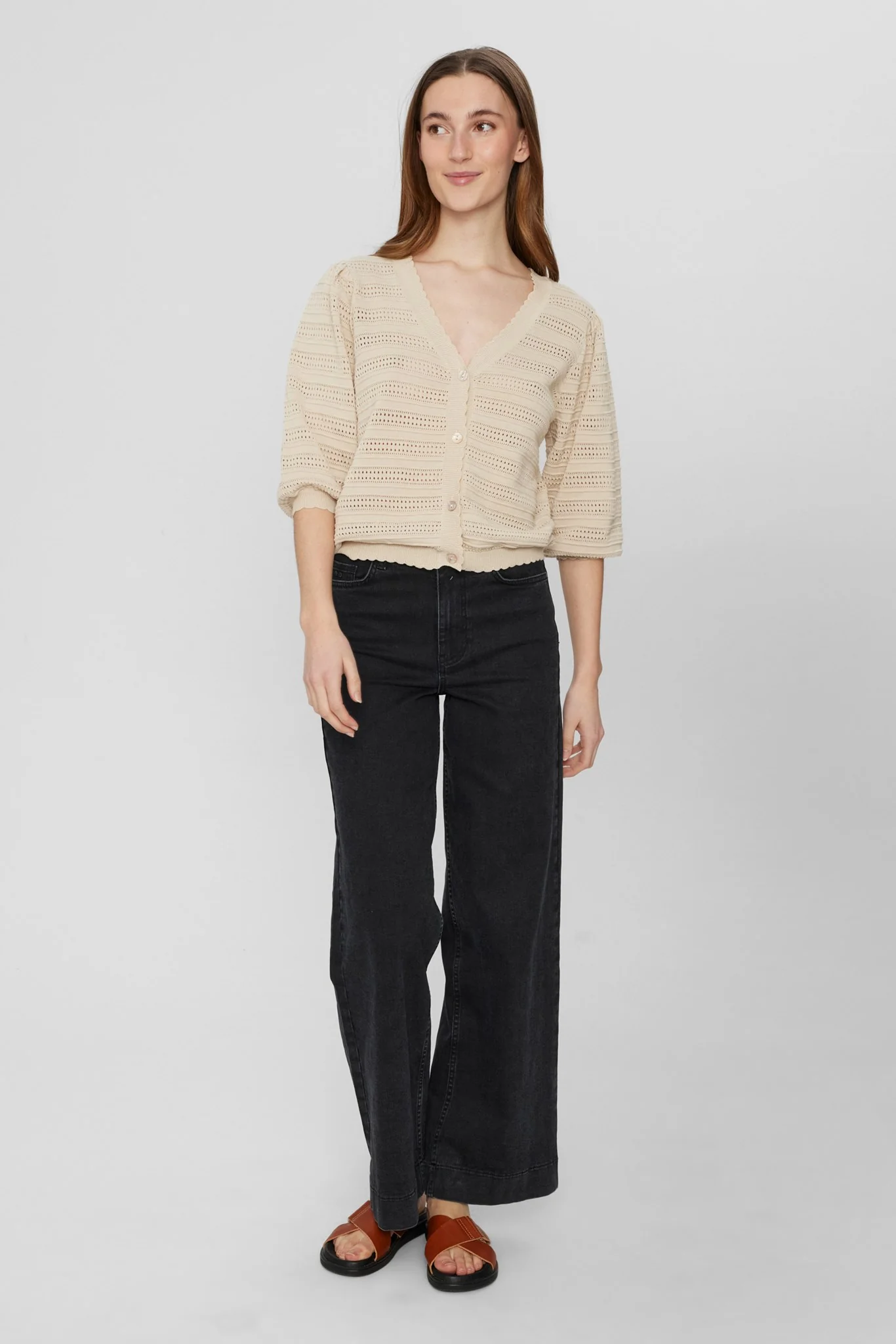 NUCORINNA CARDIGAN  - Sandshell - Image 3