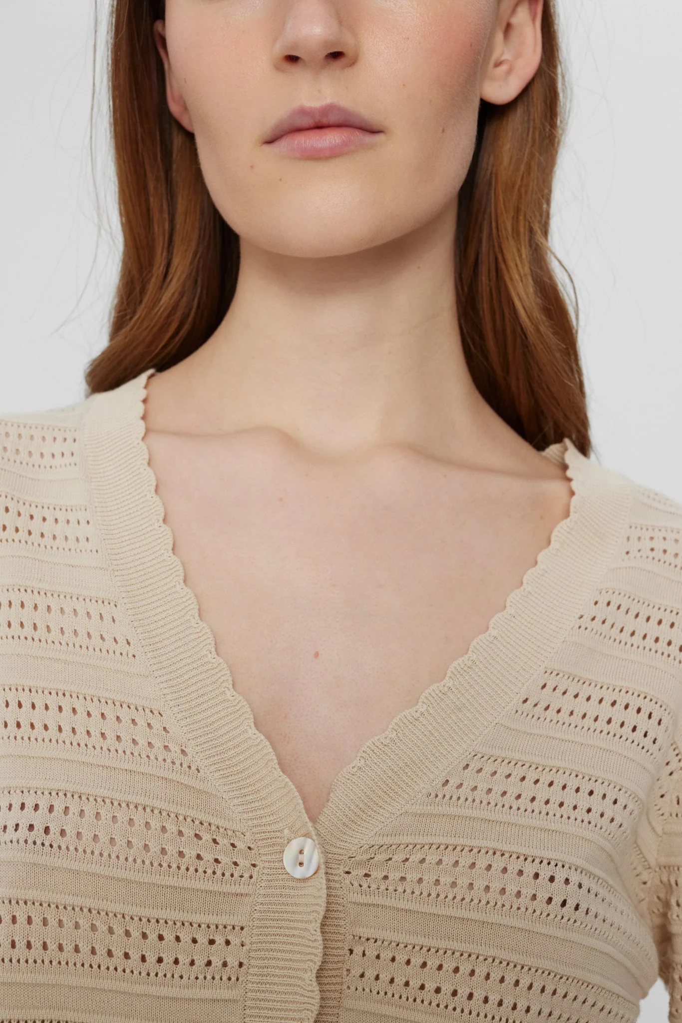NUCORINNA CARDIGAN  - Sandshell - Image 4
