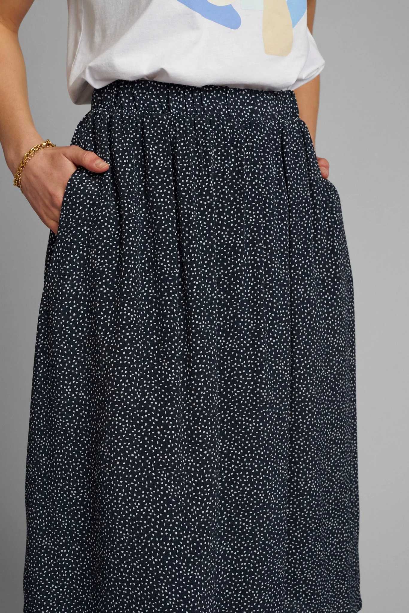 NUCOURTNEY SKIRT - Dark Sapphire - Image 4