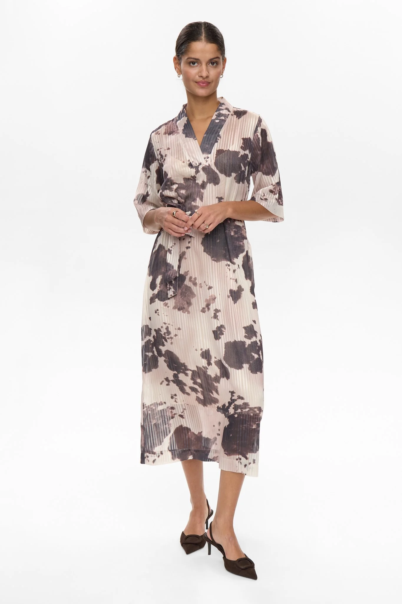 NUCOWLEY DRESS - Gray Morn - Image 3