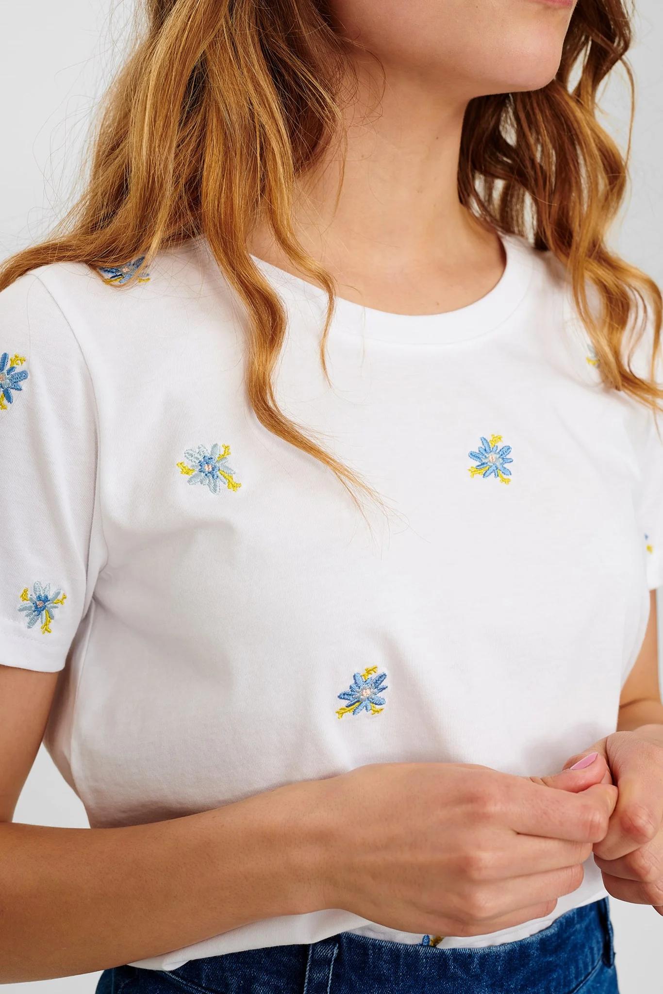 NUCYLIA TEE - Bright White - Image 4