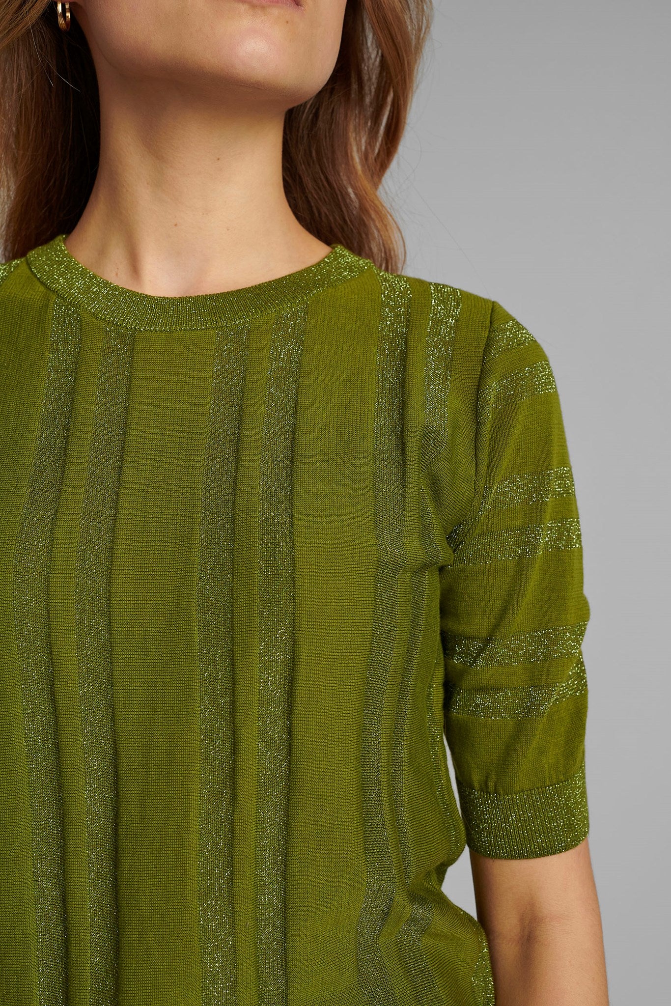 NUDAGAN PULLOVER  - Calla Green - Image 4