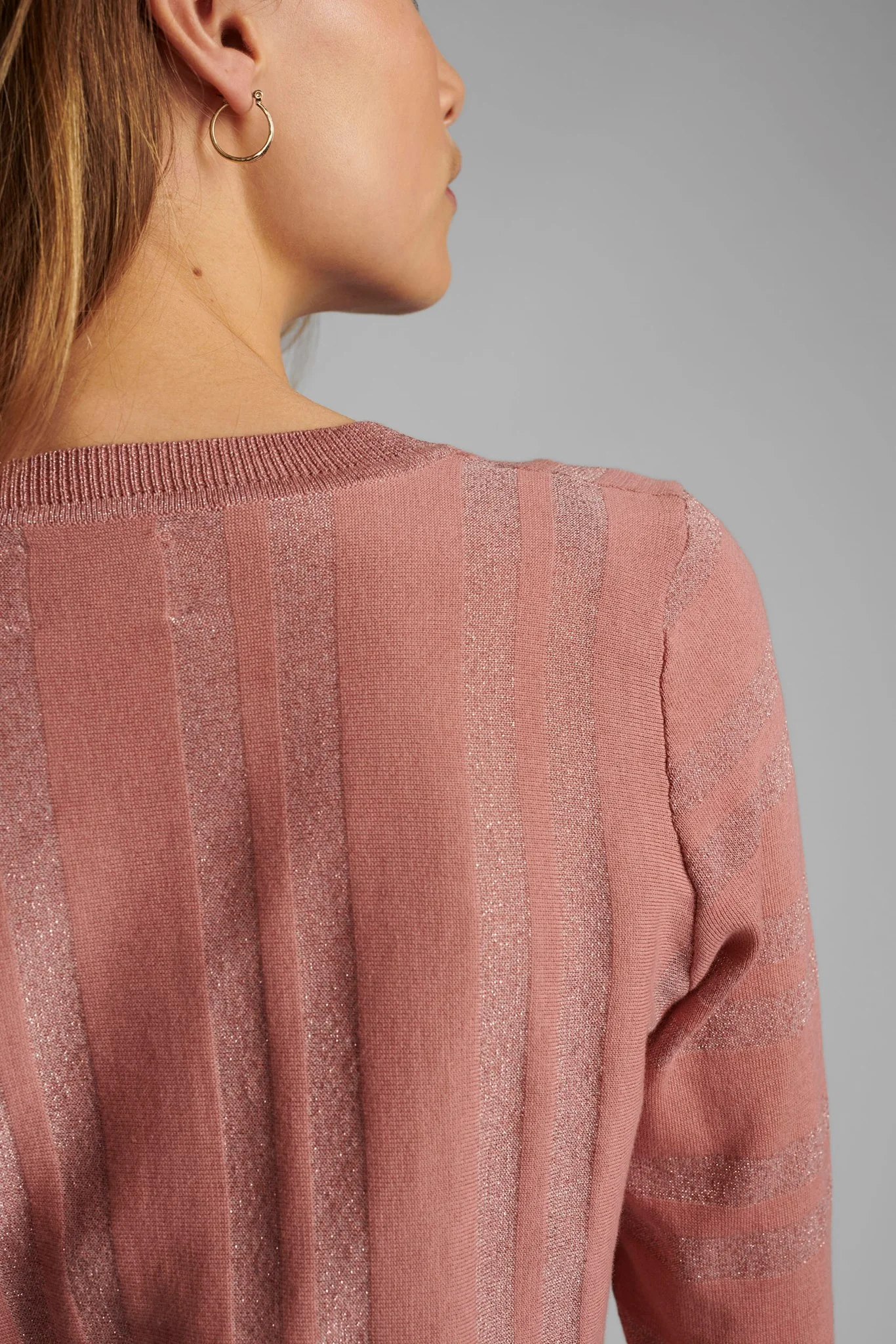 NUDAGAN STEFFIE CARDIGAN  - Ash Rose - Image 5