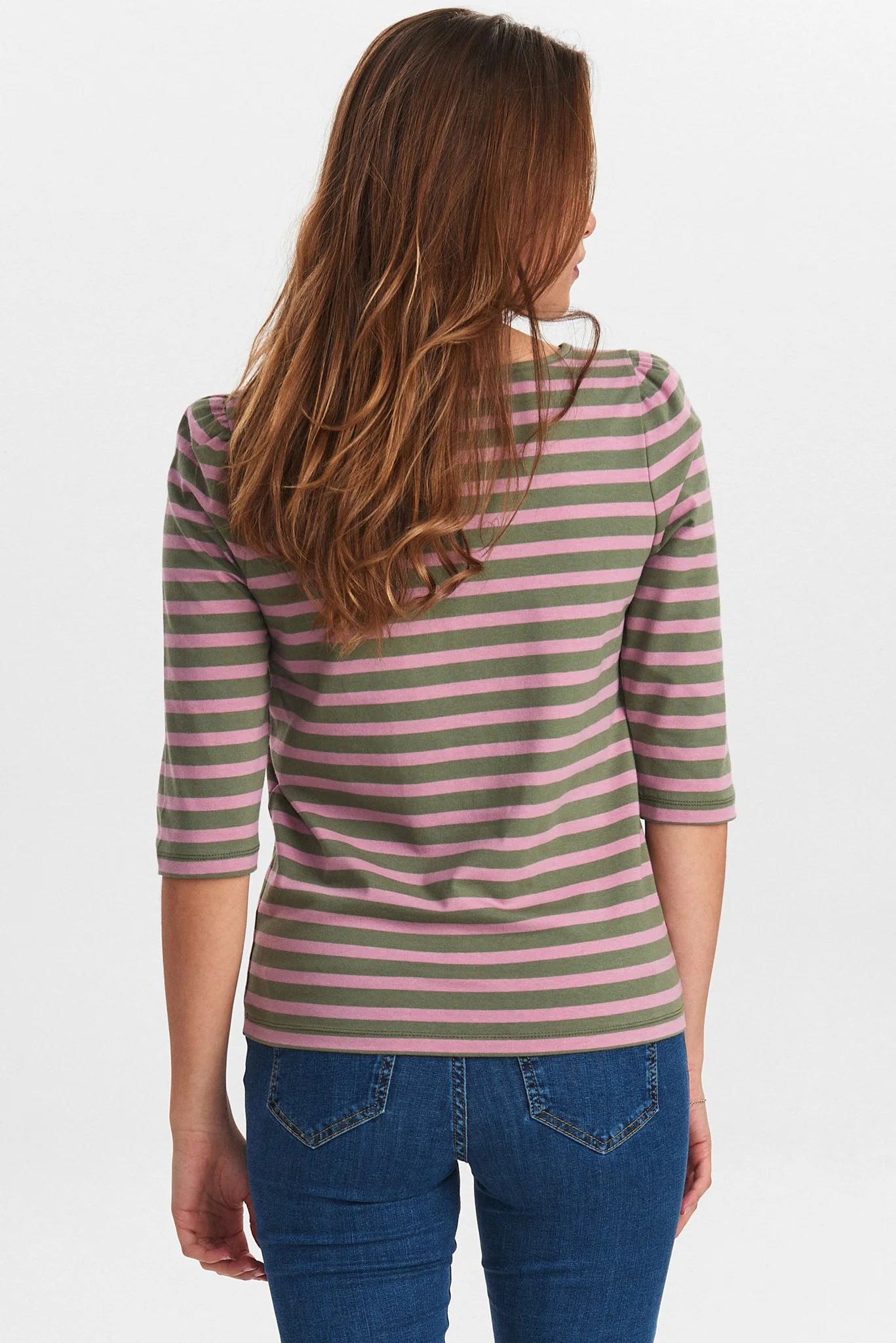 NUDAIA T-SHIRT - NOOS - GOTS - Deep Lichen Green - Image 2
