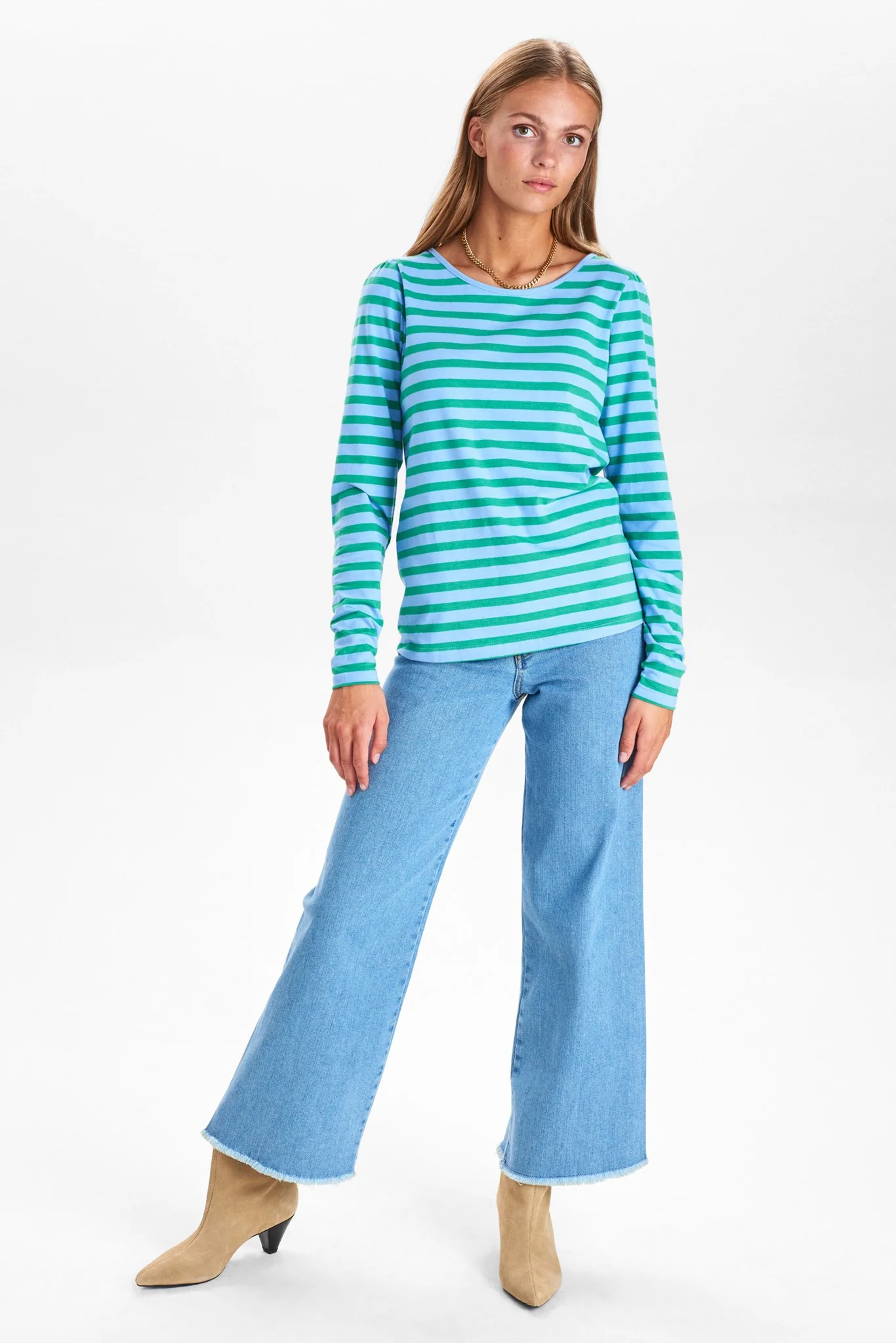 NUDAIMI LS T-SHIRT-NOOS-GOTS - Leprechaun - Image 3