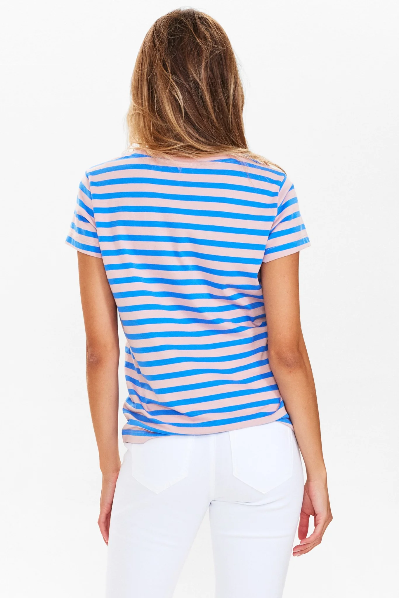 NUDAIMI T-SHIRT - NOOS - GOTS - Palace Blue - Image 2