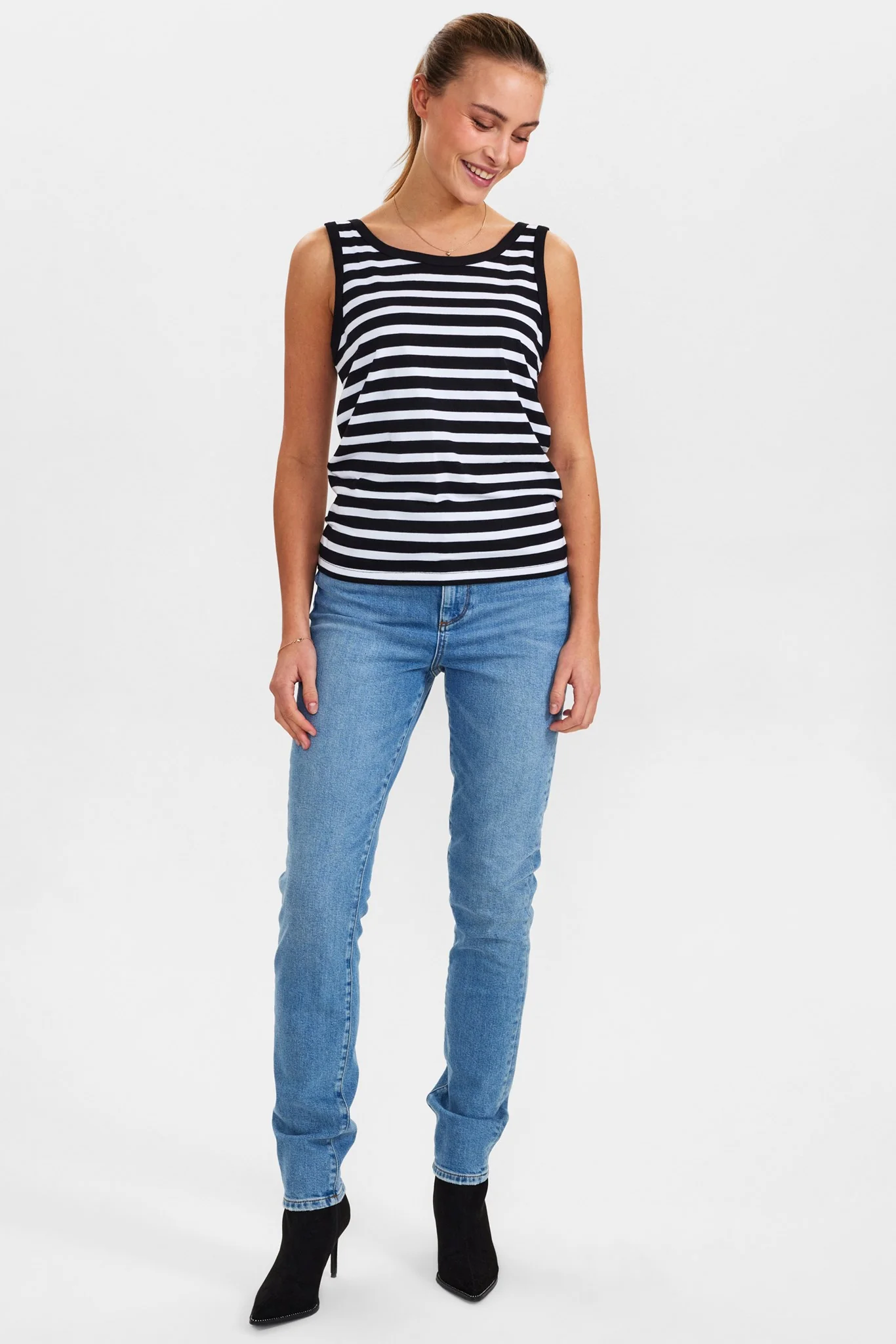 NUDAIMI TOP - NOOS - GOTS - Bright White - Image 3
