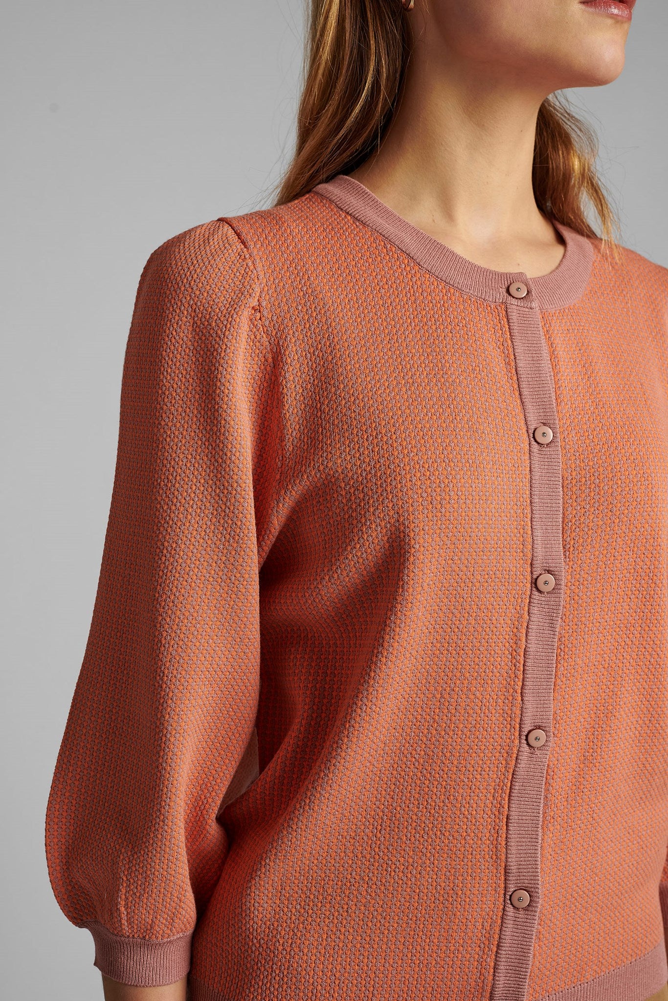 NUDAISY CARDIGAN  - Ash Rose - Image 4