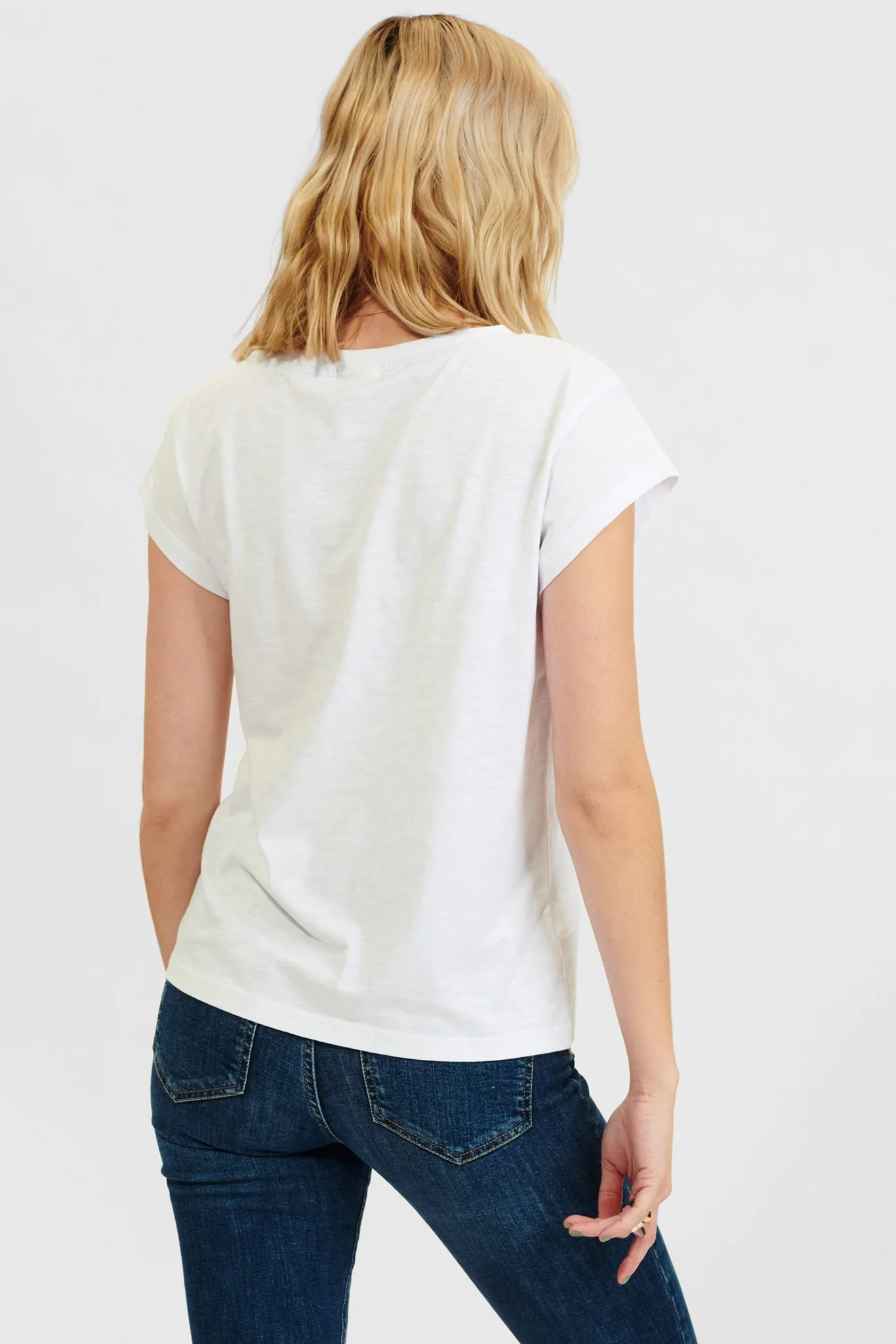 NUDAKOTA TEE - Bright White - Image 2