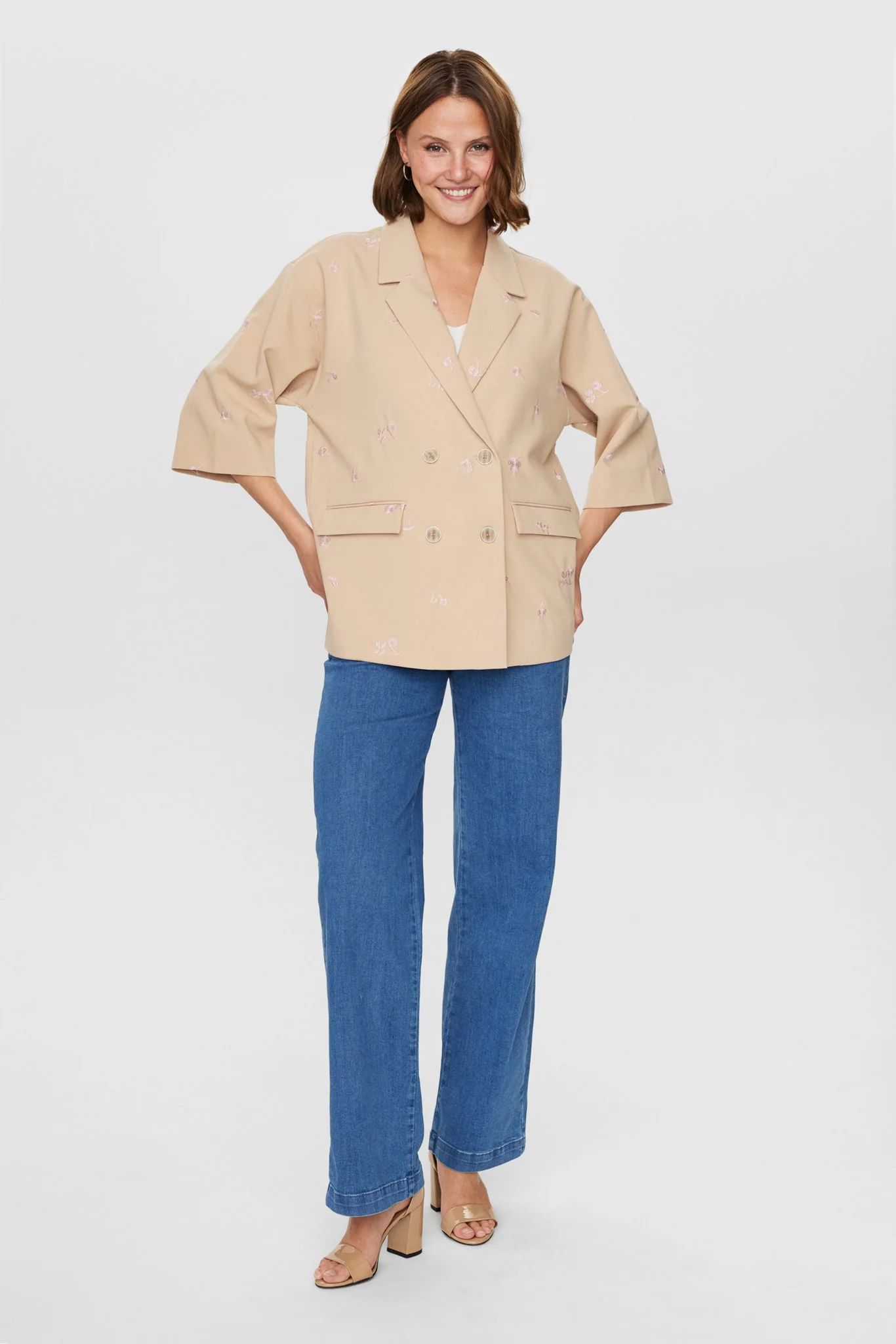 NUDANI BLAZER - Sesame - Image 3
