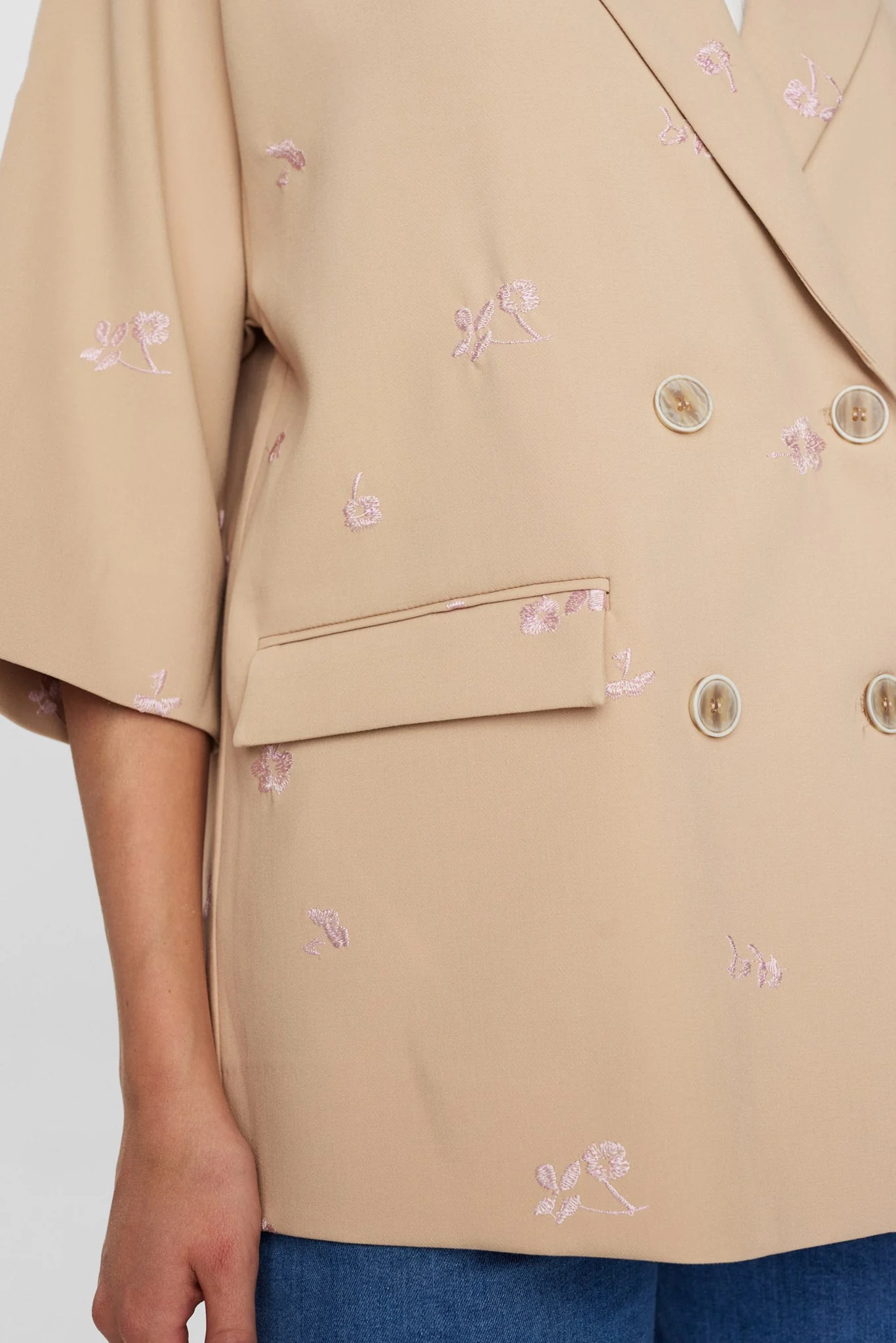 NUDANI BLAZER - Sesame - Image 4
