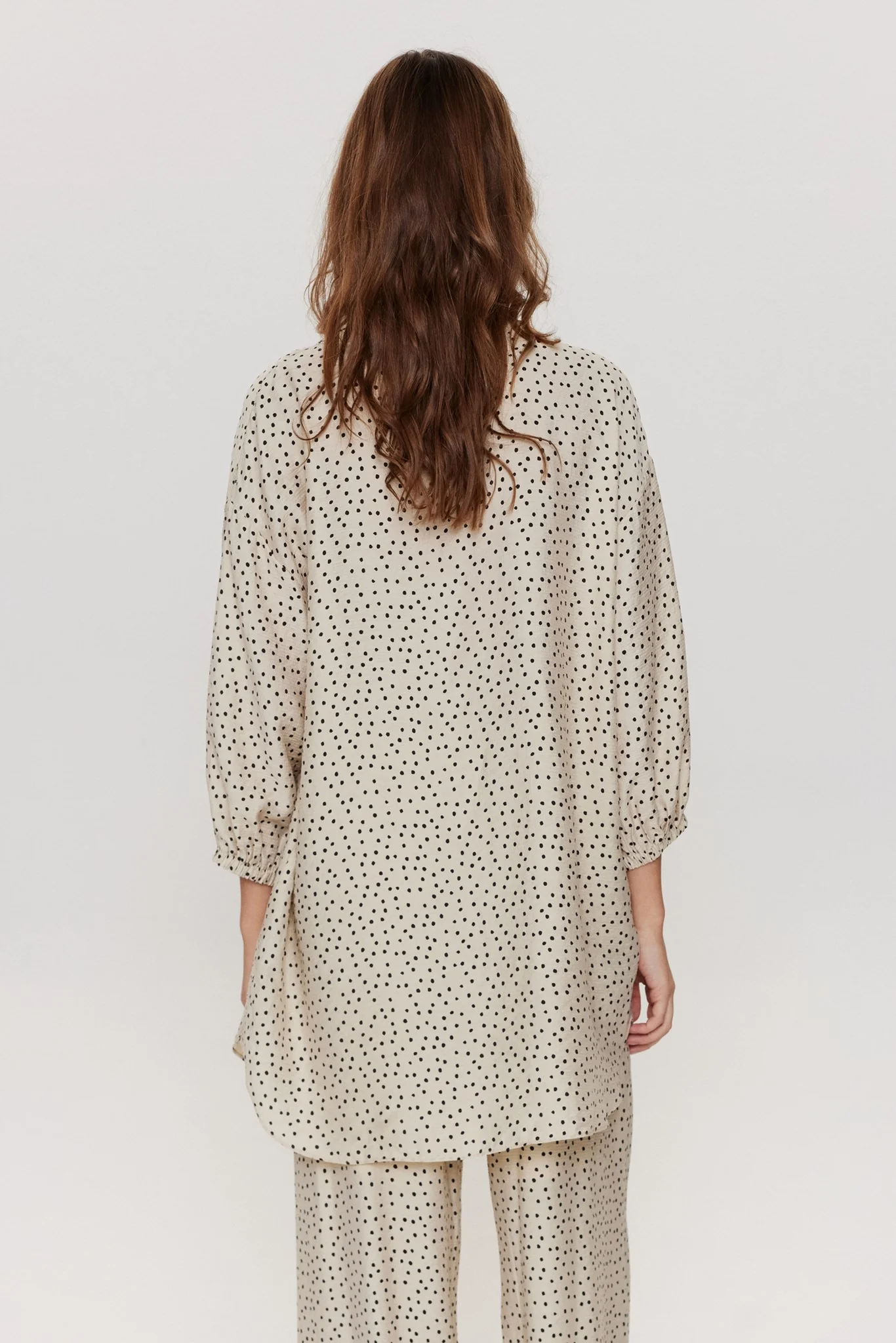 NUDANI LONG SHIRT - Oyster Gray - Image 2