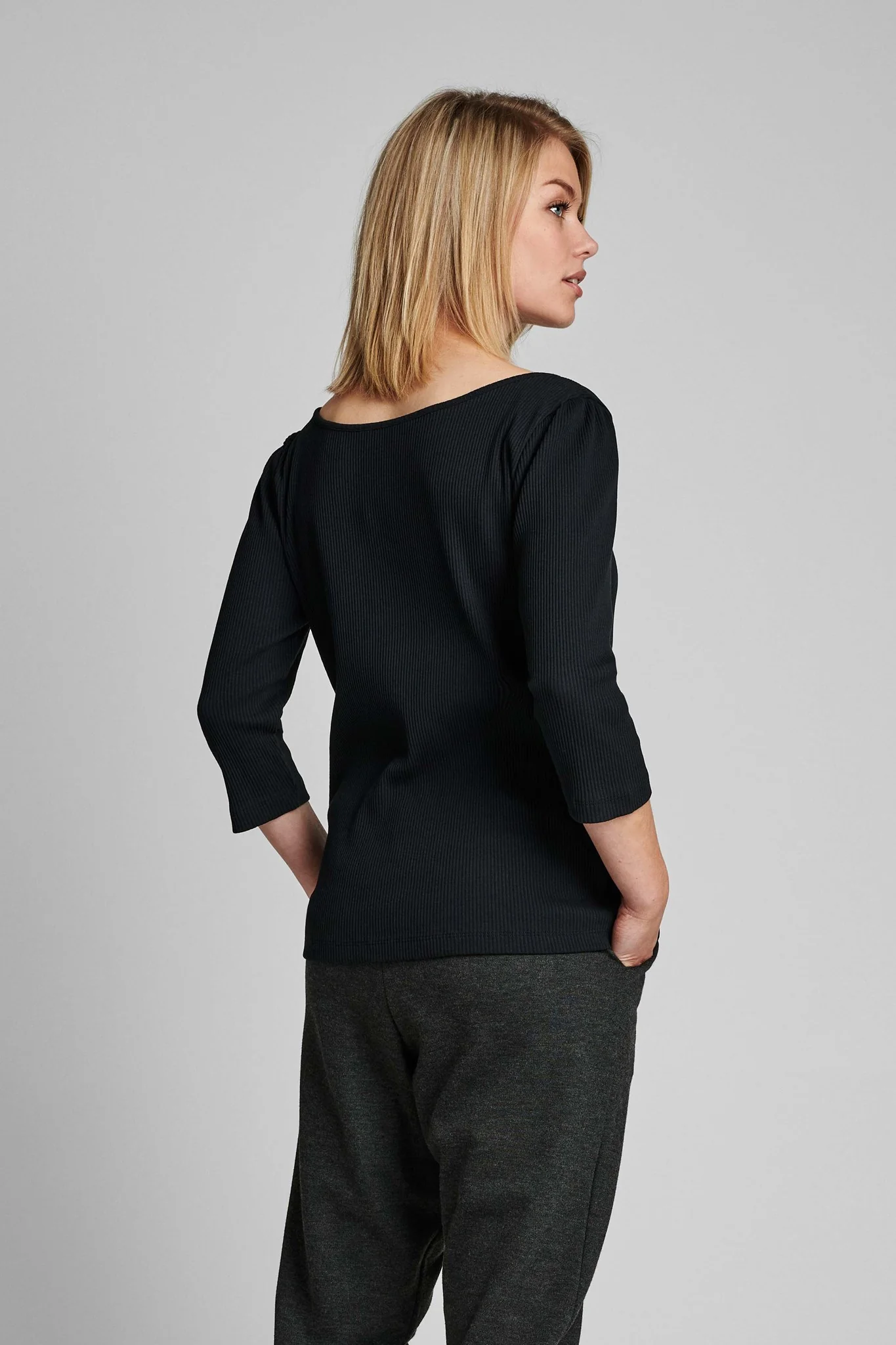 NUDARI T-SHIRT - NOOS - Caviar - Image 2