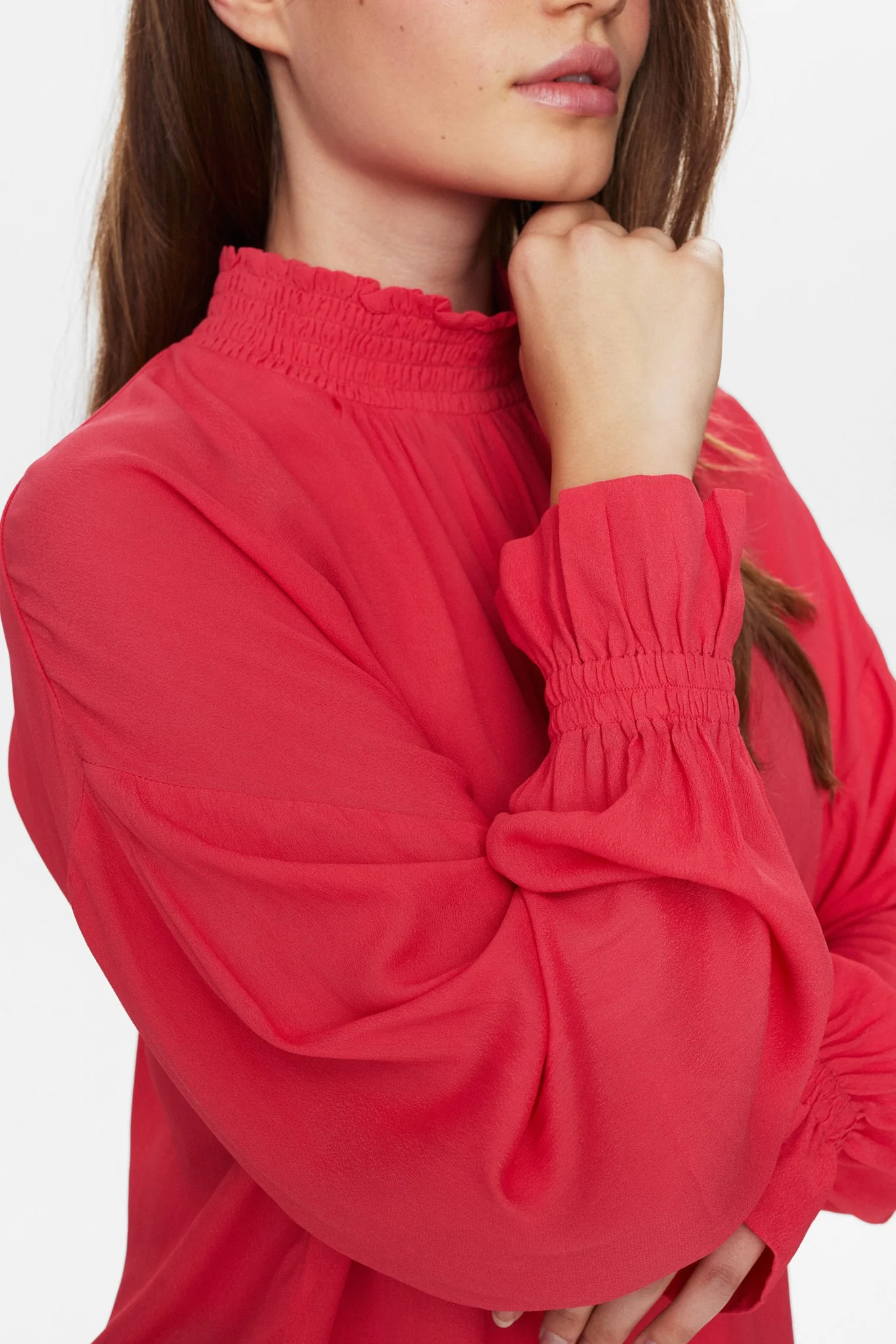 NUDARIA SHIRT - Geranium - Image 4
