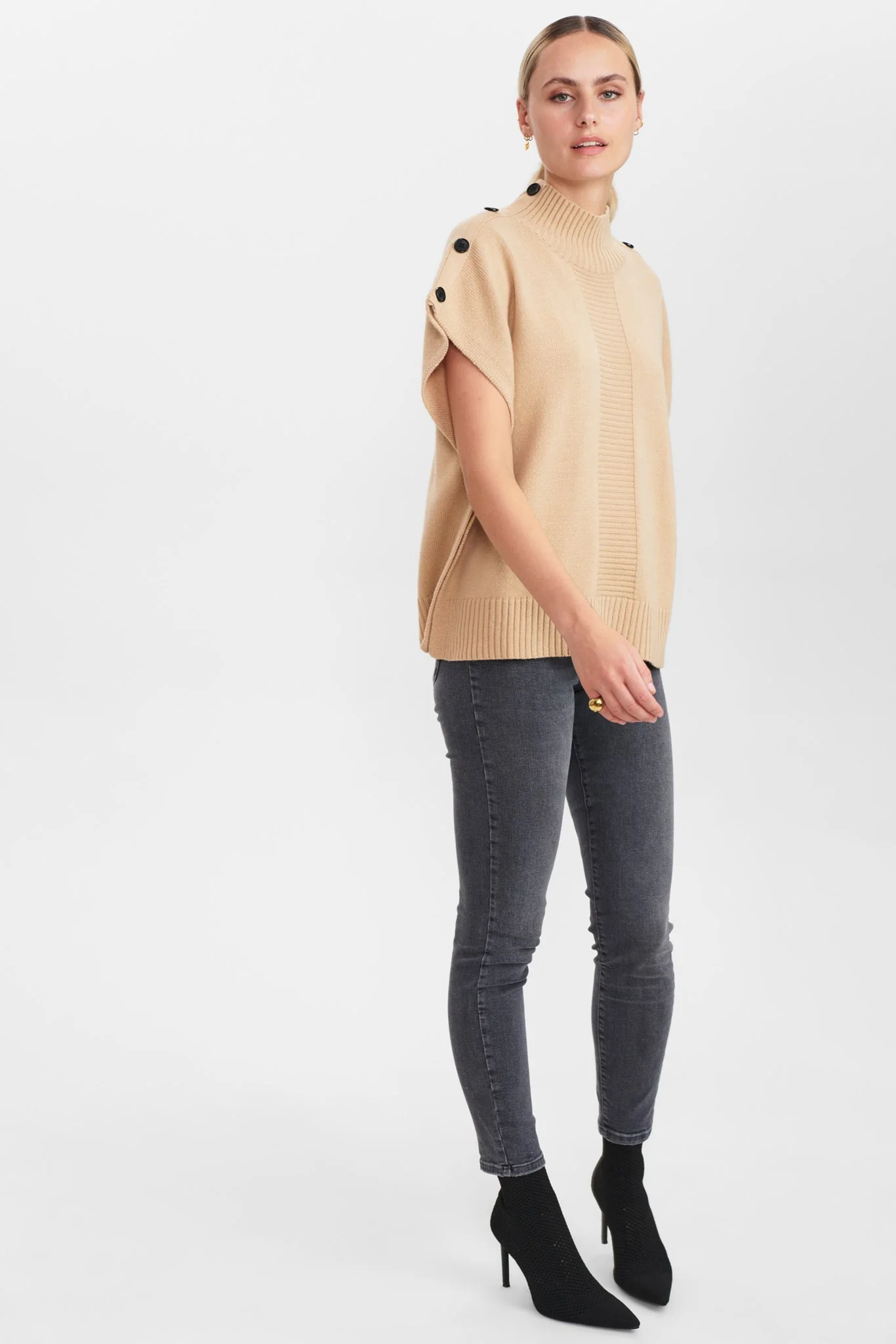 NUDARLENE BUTTON - NOOS - Ginger Root - Image 3