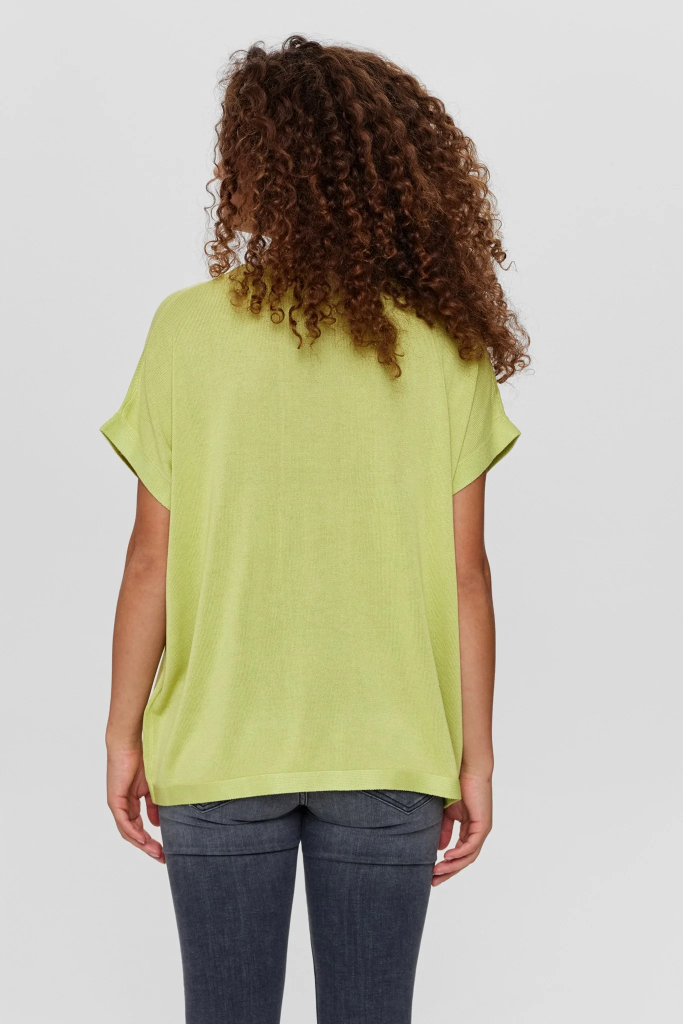 NUDARLENE PULLOVER  - Celery Green - Image 2
