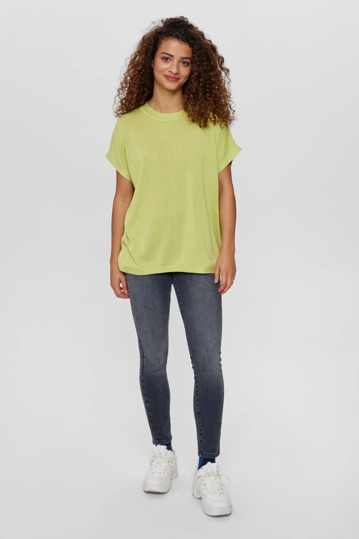 NUDARLENE PULLOVER  - Celery Green - Image 3