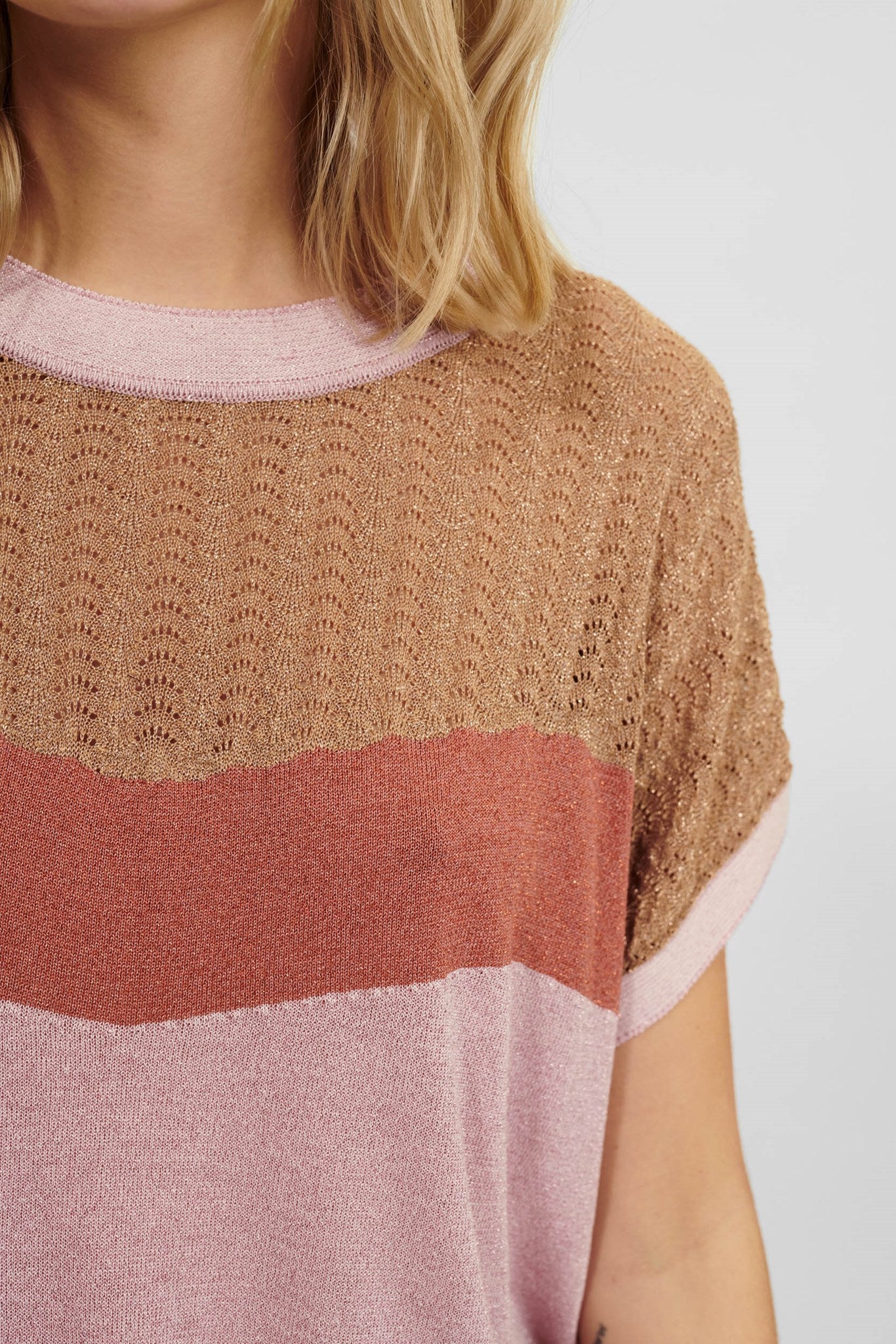NUDARLENE PULLOVER - Chalk Pink - Image 4