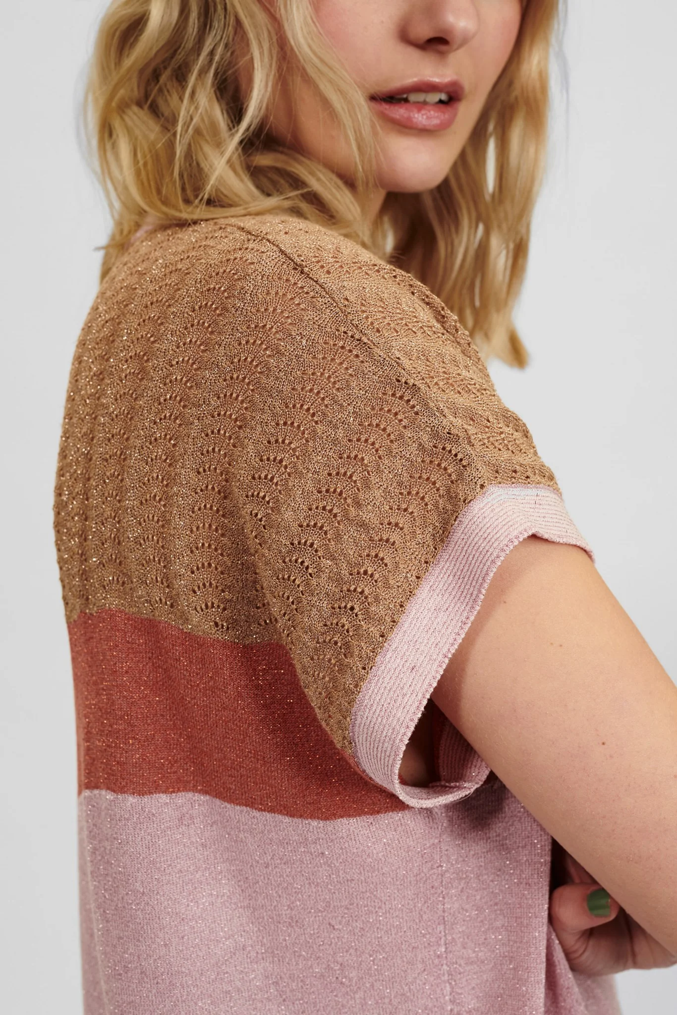 NUDARLENE PULLOVER - Chalk Pink - Image 5