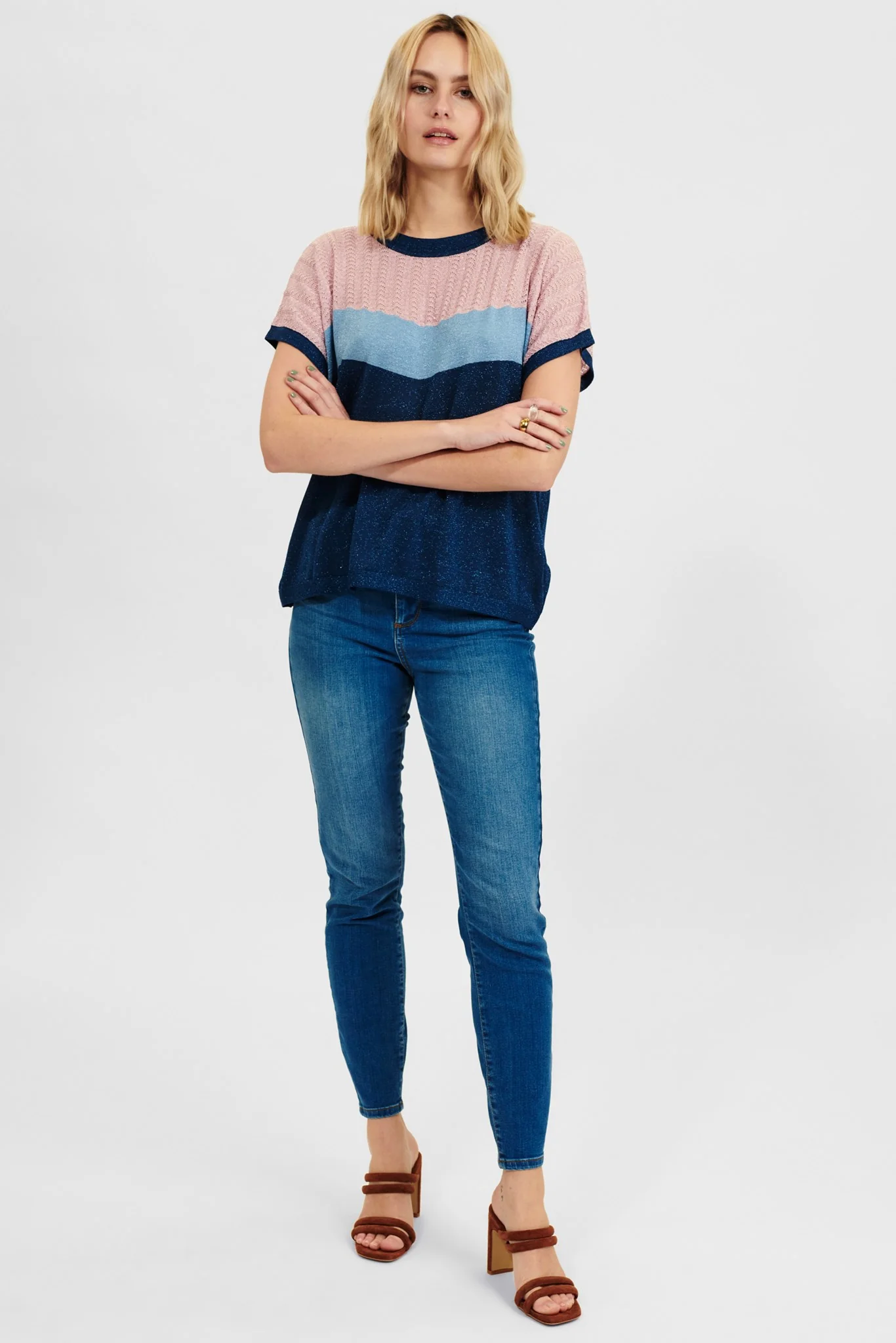 NUDARLENE PULLOVER - Estate Blue - Image 3