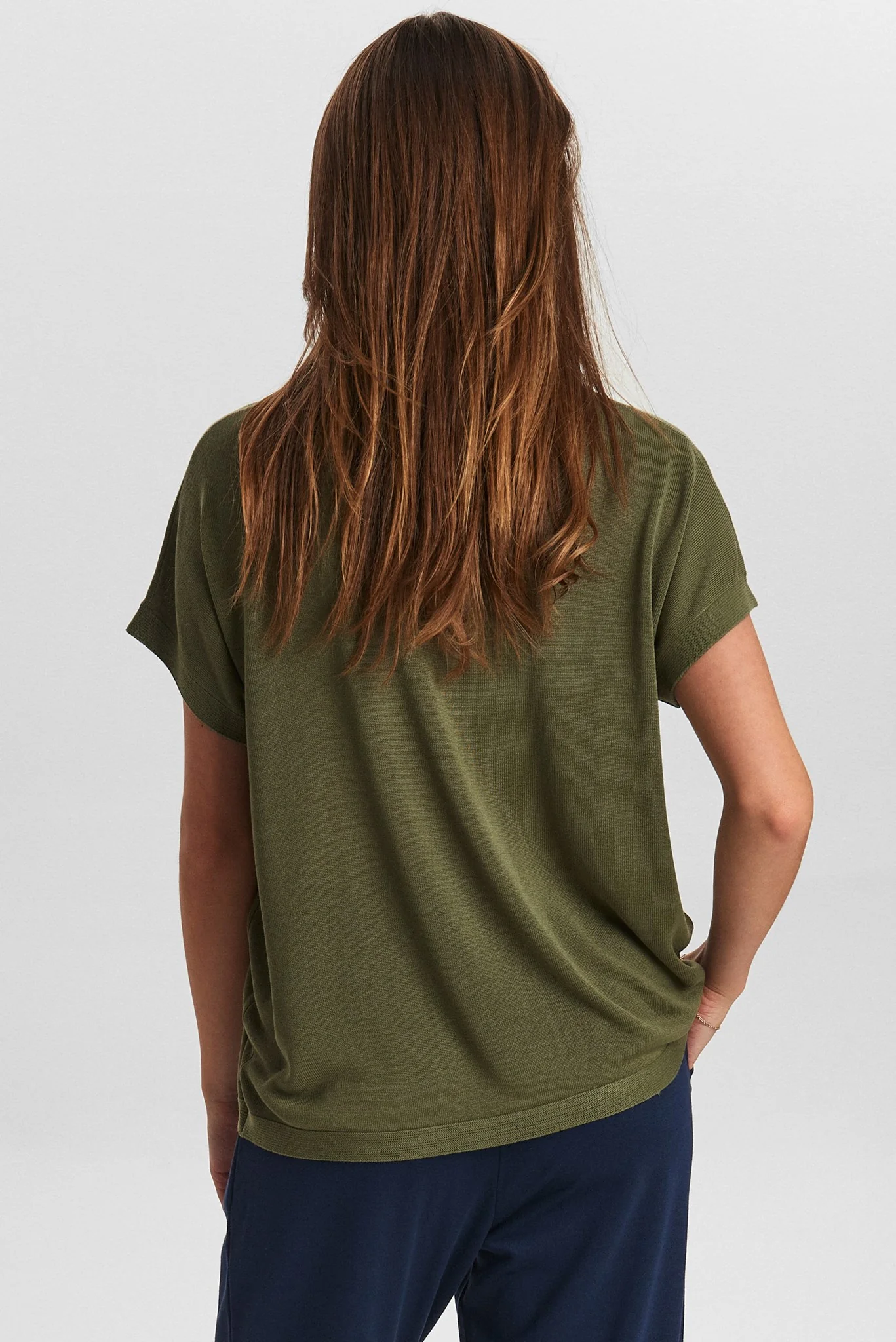 NUDARLENE PULLOVER  - Deep Lichen Green - Image 2